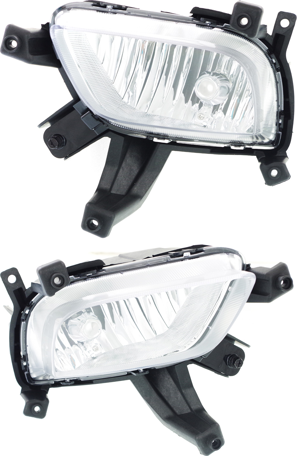 AM FORTE FORTE5-14-16 FRONT FOG LAMP RH AND LH Assembly Forte5 EX LX Models CAPA SKU SET REPK107521Q Partslink KI2592133C KI2593133C OEM 92201A7050-92202A7050