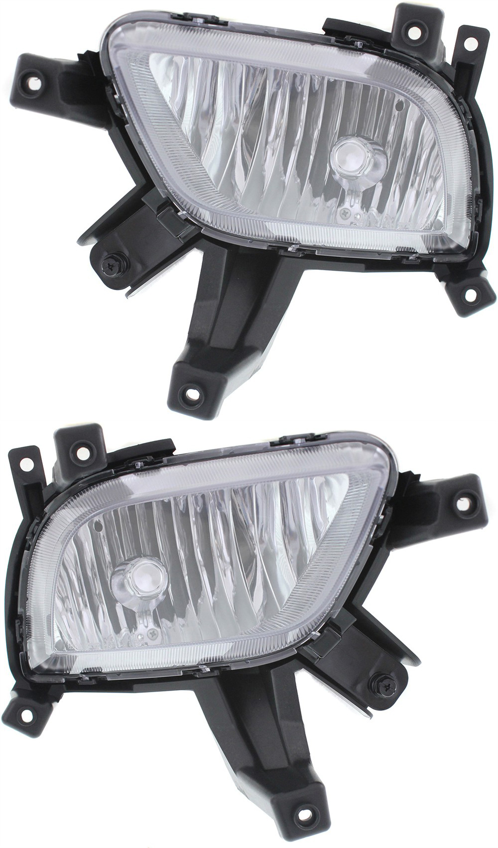 AM FORTE FORTE5-14-16 FRONT FOG LAMP RH AND LH Assembly Forte5 EX LX Models SKU SET REPK107521 Partslink KI2593133 KI2592133 OEM 92202A7050-92201A7050