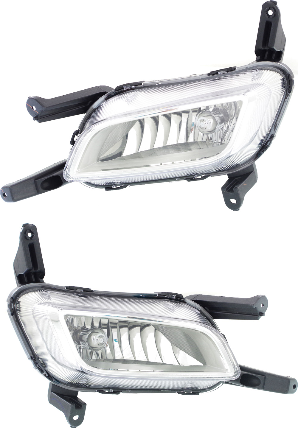 AM OPTIMA 14-15 FRONT FOG LAMP RH AND LH Assembly Korea Built USA Built BulbType Exc. Hybrid Model CAPA SKU SET REPK107545Q Partslink KI2593135C KI2592135C OEM 922022T550-922012T550
