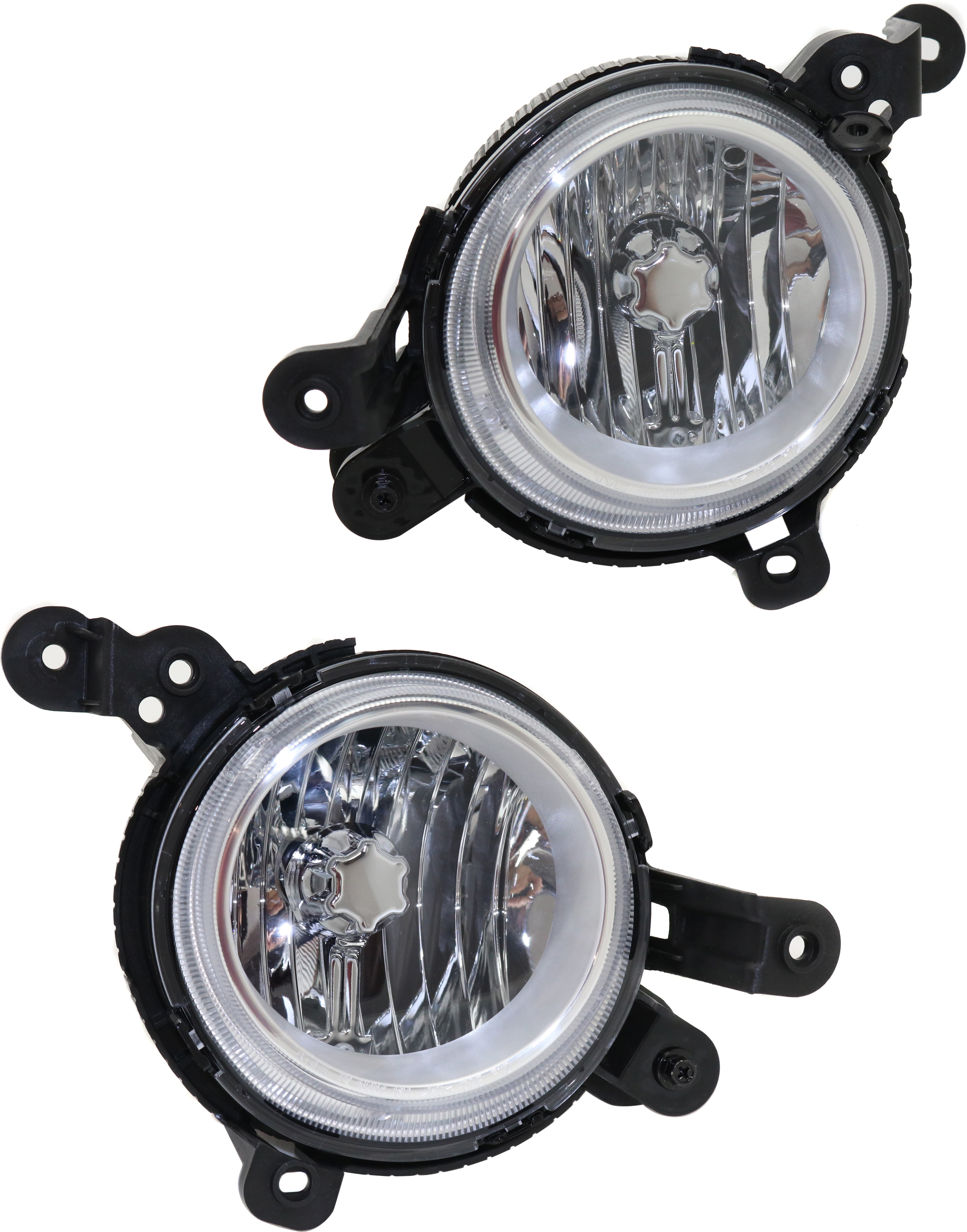 AM SOUL 14-16 FRONT FOG LAMP RH AND LH Assembly From 11-20-13 CAPA SKU SET REPK107553Q Partslink KI2592154C KI2593154C OEM 92201B2020-92202B2020