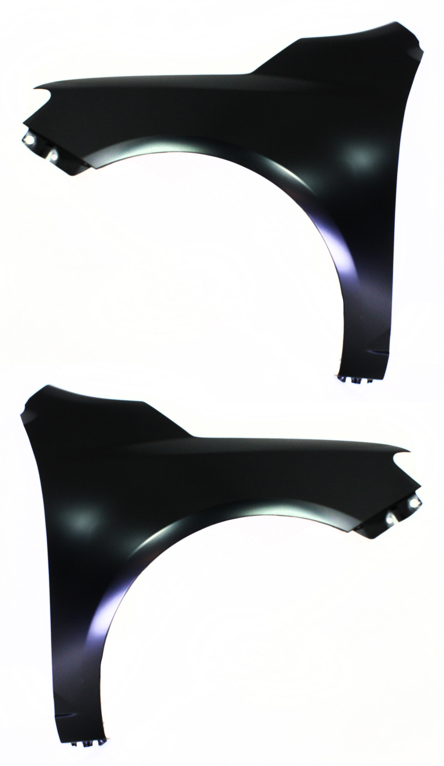 AM FORTE 10-13 FRONT FENDER RH AND LH Primed Hatchback Sedan CAPA SKU SET REPK220103Q Partslink KI1241131C KI1240131C OEM 663211M040-663111M040