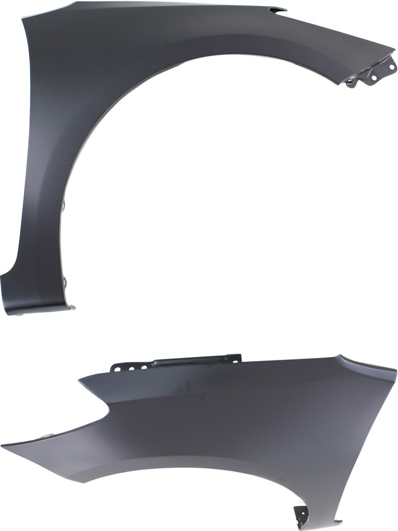 AM FORTE 14-18 FRONT FENDER RH AND LH Primed Forte Koup w o Rocker Mouldings Steel CAPA SKU SET REPK220125Q Partslink KI1240138C KI1241138C OEM 66311A7000-66321A7000