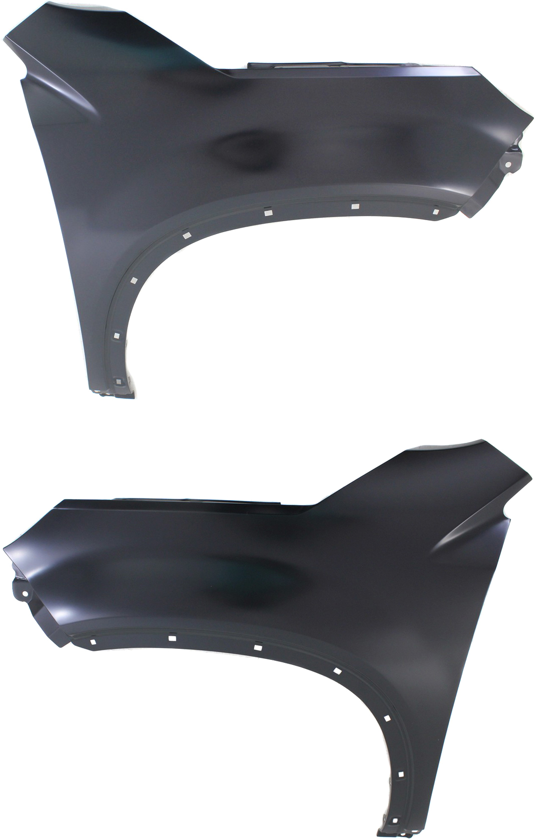 AM SORENTO 12-15 FRONT FENDER RH AND LH Primed Steel w o Side Garnish Hole CAPA SKU SET REPK220127Q Partslink KI1240139C KI1241139C OEM 663111U001-663211U001