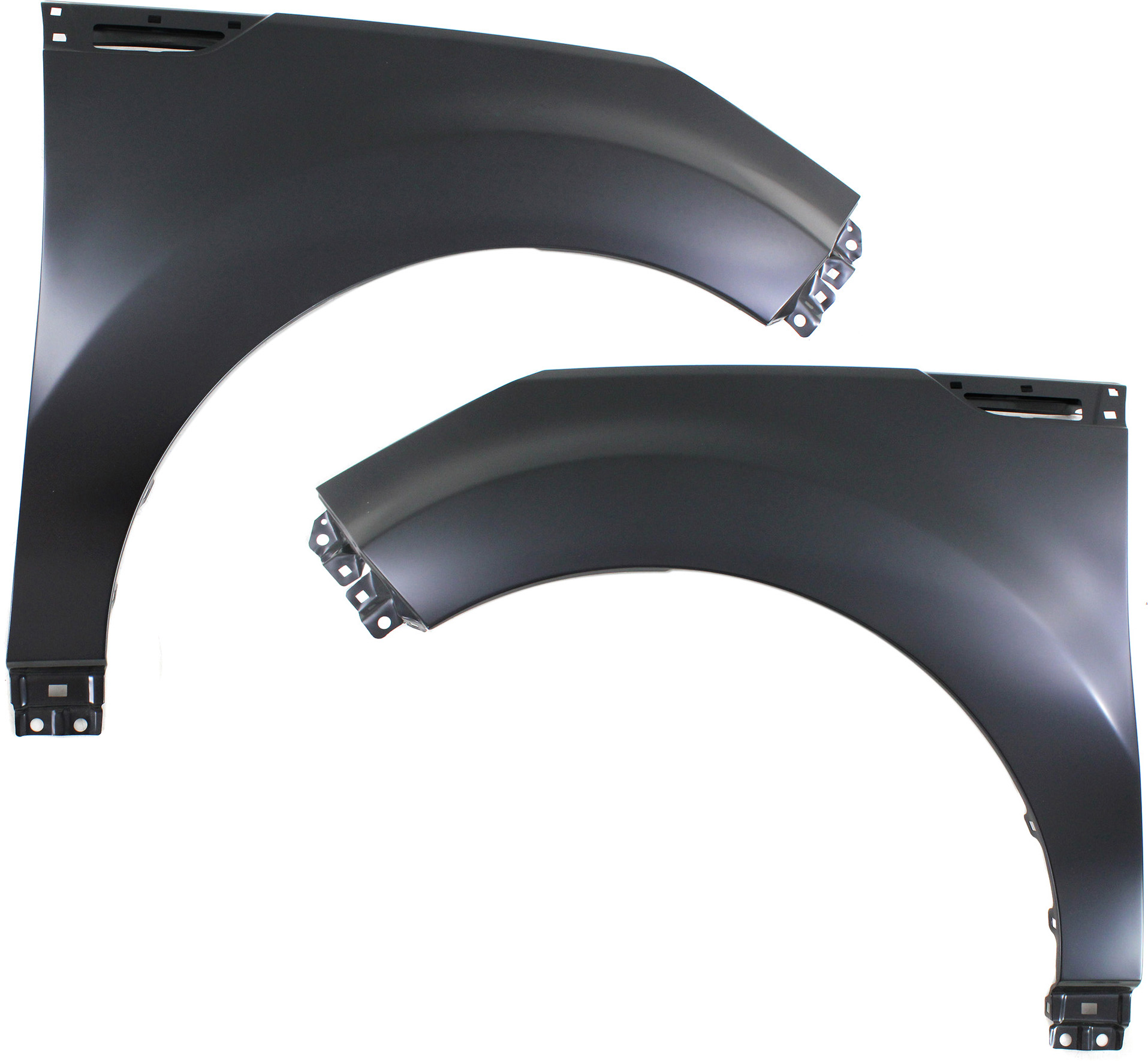 AM SOUL 14-19 FRONT FENDER RH AND LH Primed SKU SET REPK220131 Partslink KI1240141 KI1241141 OEM 66311B2000-66321B2000
