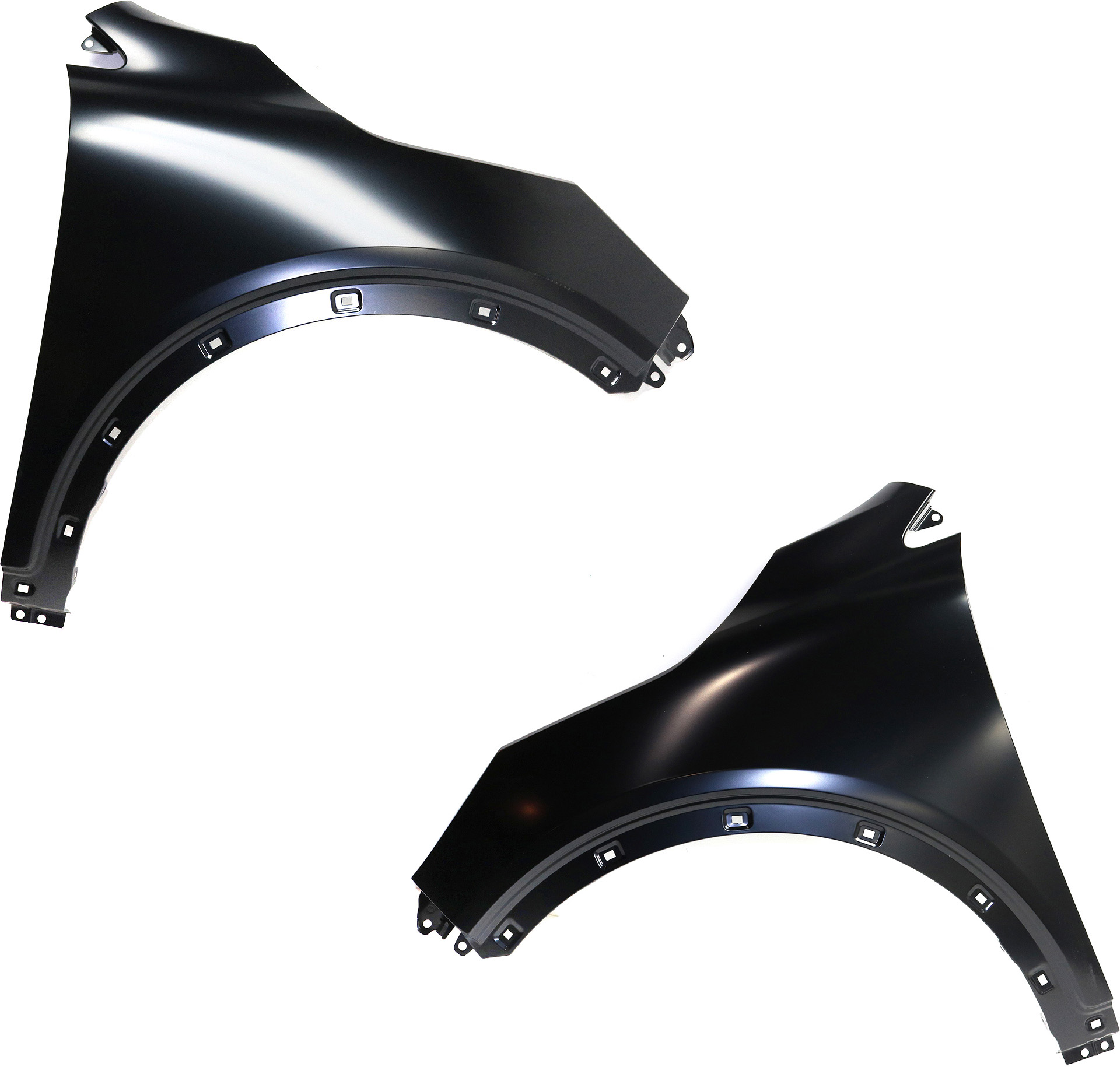 AM SORENTO 16-20 FRONT FENDER RH AND LH Primed CAPA SKU SET REPK220133Q Partslink KI1241146C KI1240146C OEM 66321C6000-66311C6000