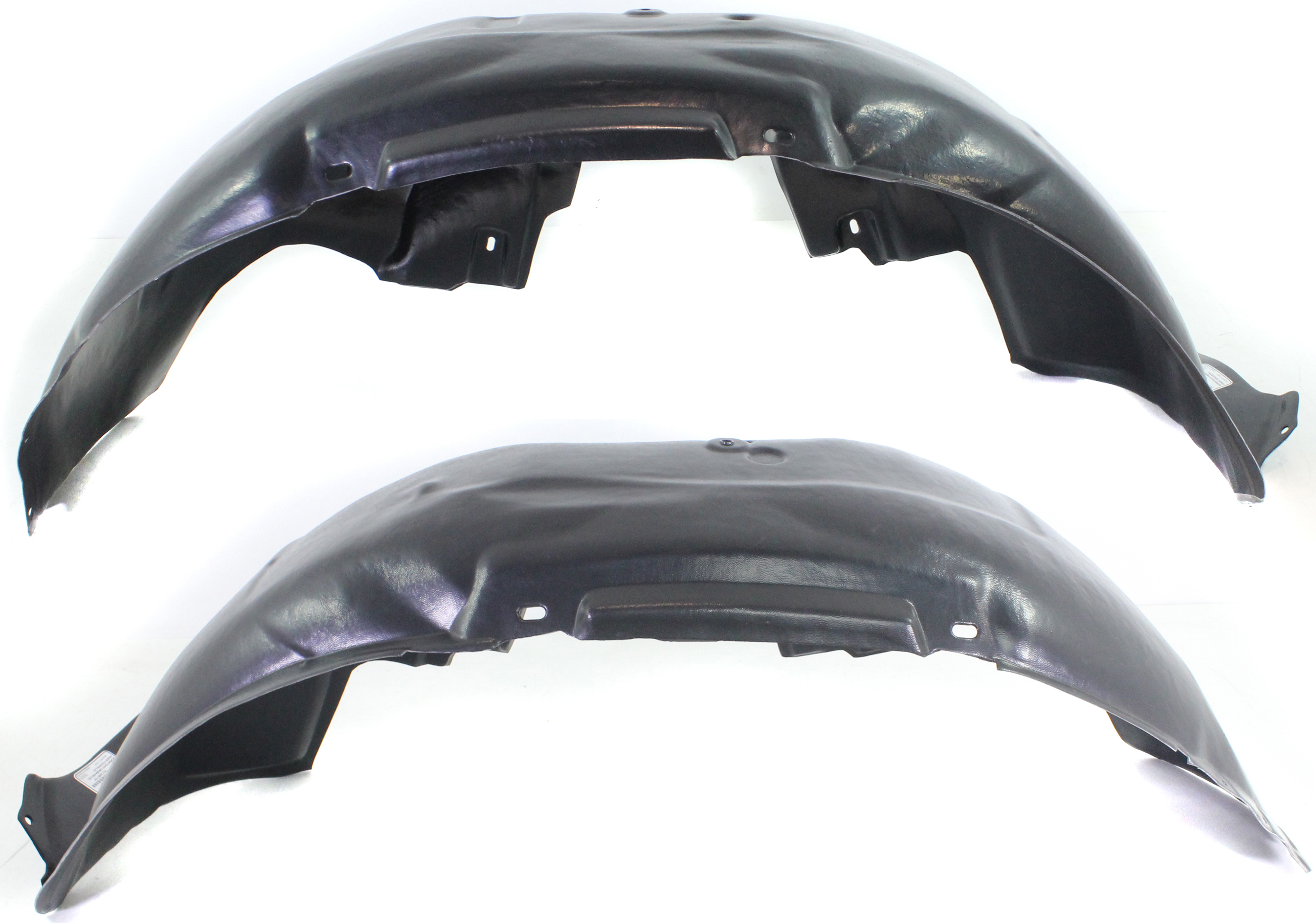 AM SORENTO 07-09 FRONT FENDER LINER RH AND LH Base LX Models SKU SET REPK222107 Partslink KI1248110 KI1249110 OEM 868113E500-868123E500