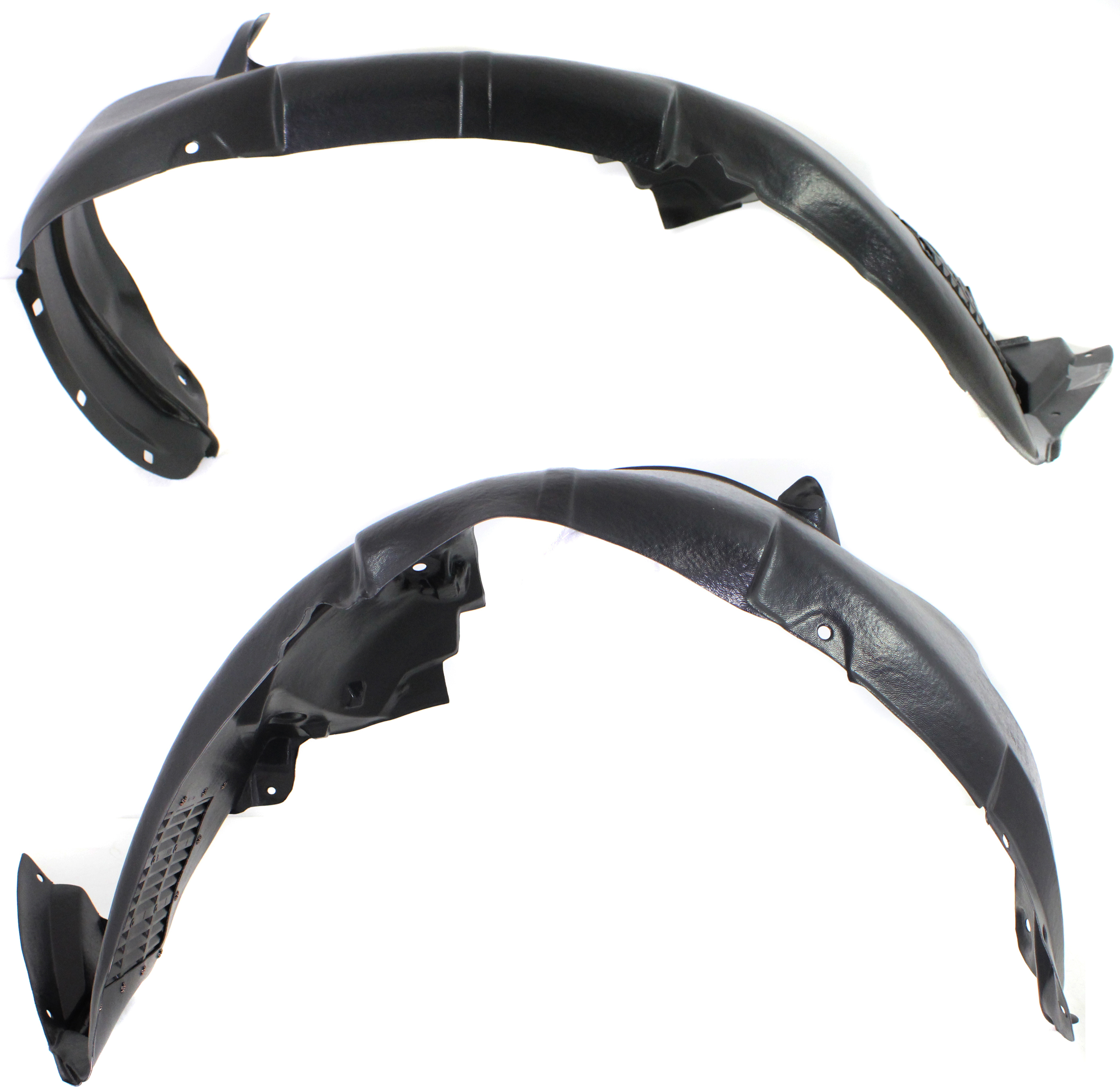 AM SOUL 10-11 FRONT FENDER LINER RH AND LH SKU SET REPK222115 Partslink KI1249114 KI1248114 OEM 868122K050-868112K050