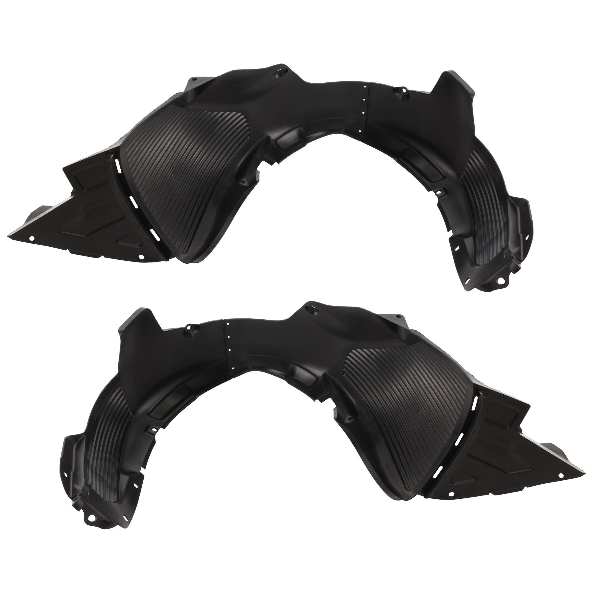 AM FORTE FORTE5-14-16 FRONT FENDER LINER RH AND LH Plastic Vaccum Form w Insulation Foam Forte5 EX LX Models CAPA SKU SET REPK222137Q Partslink KI1249122C KI1248122C OEM 86812A7000-86811A7000