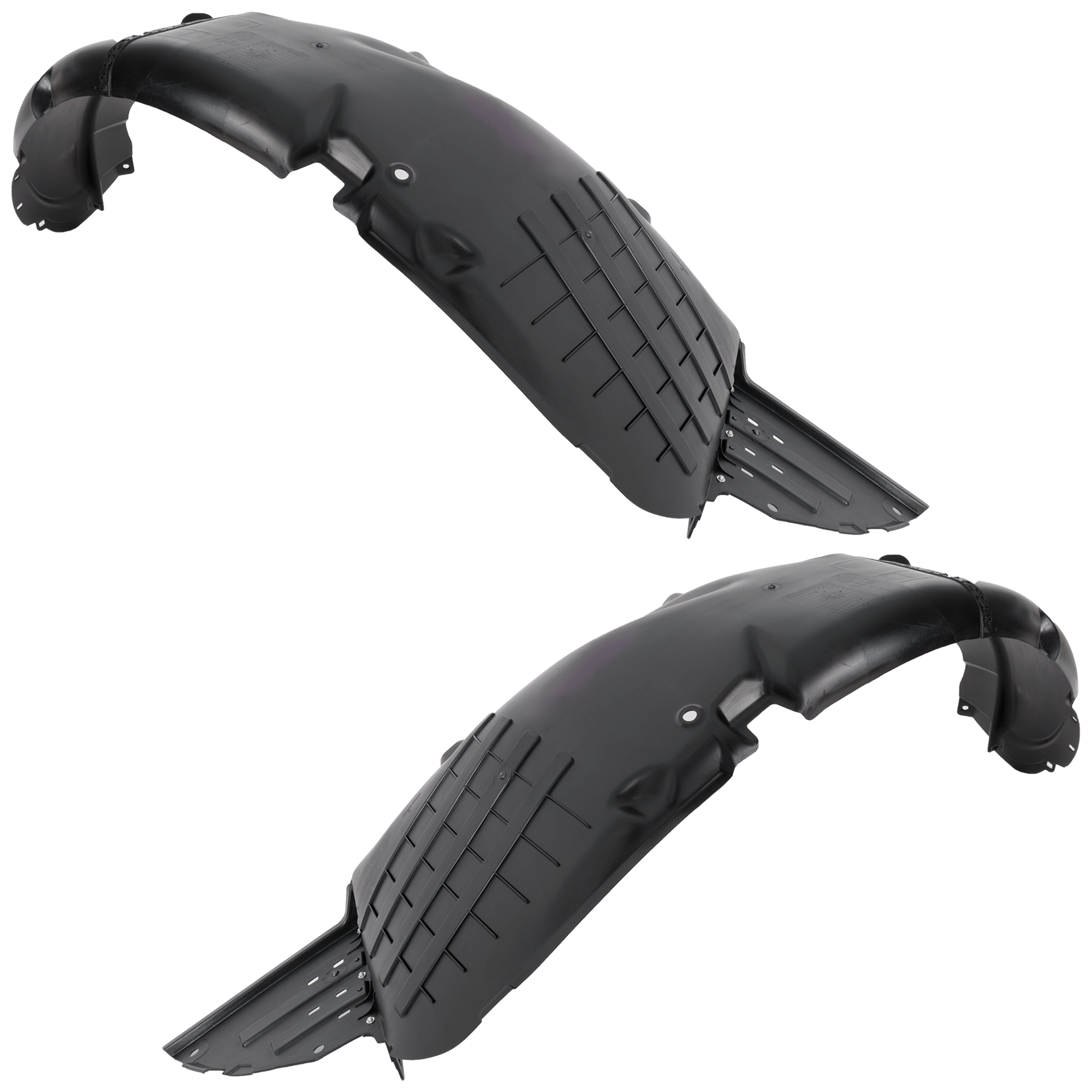 AM SOUL 15-16 FRONT FENDER LINER RH AND LH Plastic Injection Form CAPA SKU SET REPK222145Q Partslink KI1248140C KI1249140C OEM 86811B2100-86812B2100