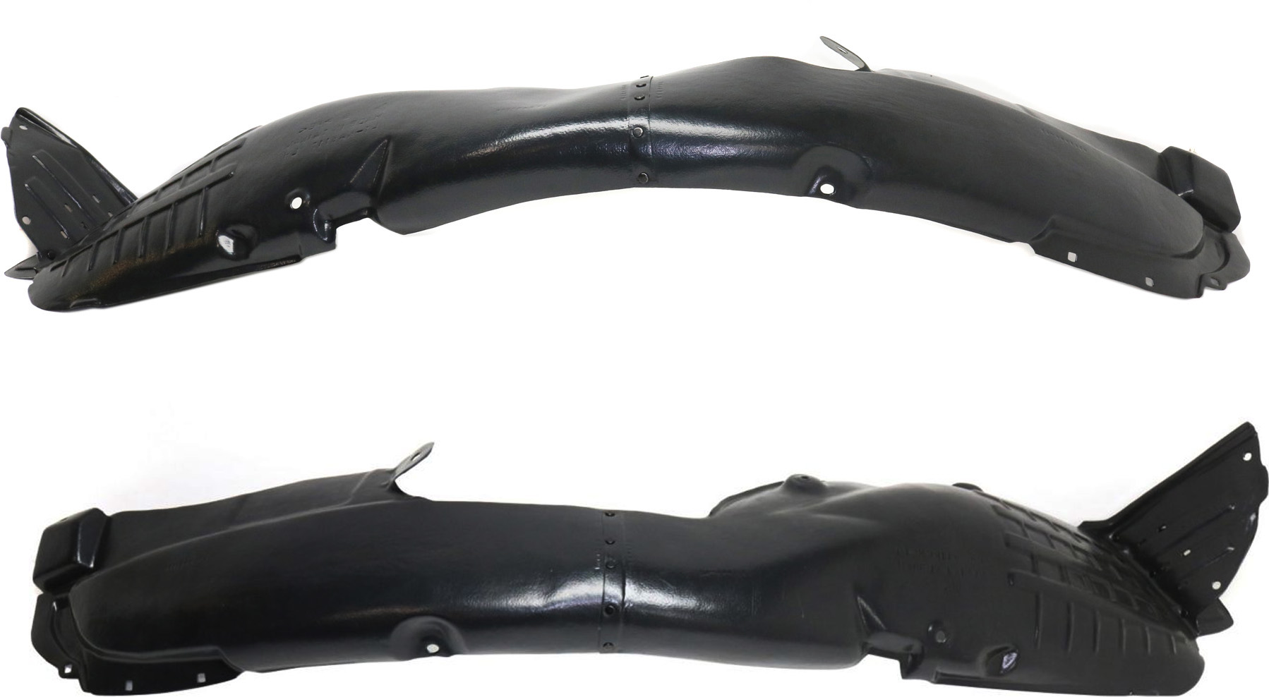 AM SOUL 15-16 FRONT FENDER LINER RH AND LH Plastic Injection Form SKU SET REPK222145 Partslink KI1248140 KI1249140 OEM 86811B2100-86812B2100