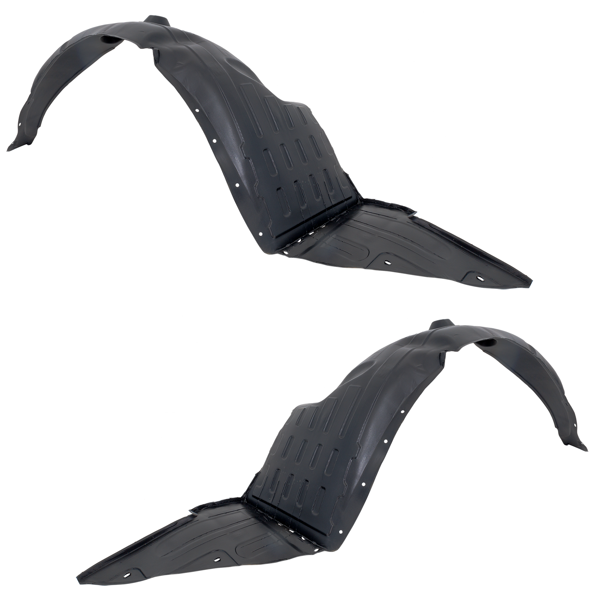AM OPTIMA 14-15 FRONT FENDER LINER RH AND LH Vacuum Form w Insulation Foam Exc. Hybrid Models Korea Built Vehicle SKU SET REPK222147 Partslink KI1249132 KI1248132 OEM 868122T500-868112T500