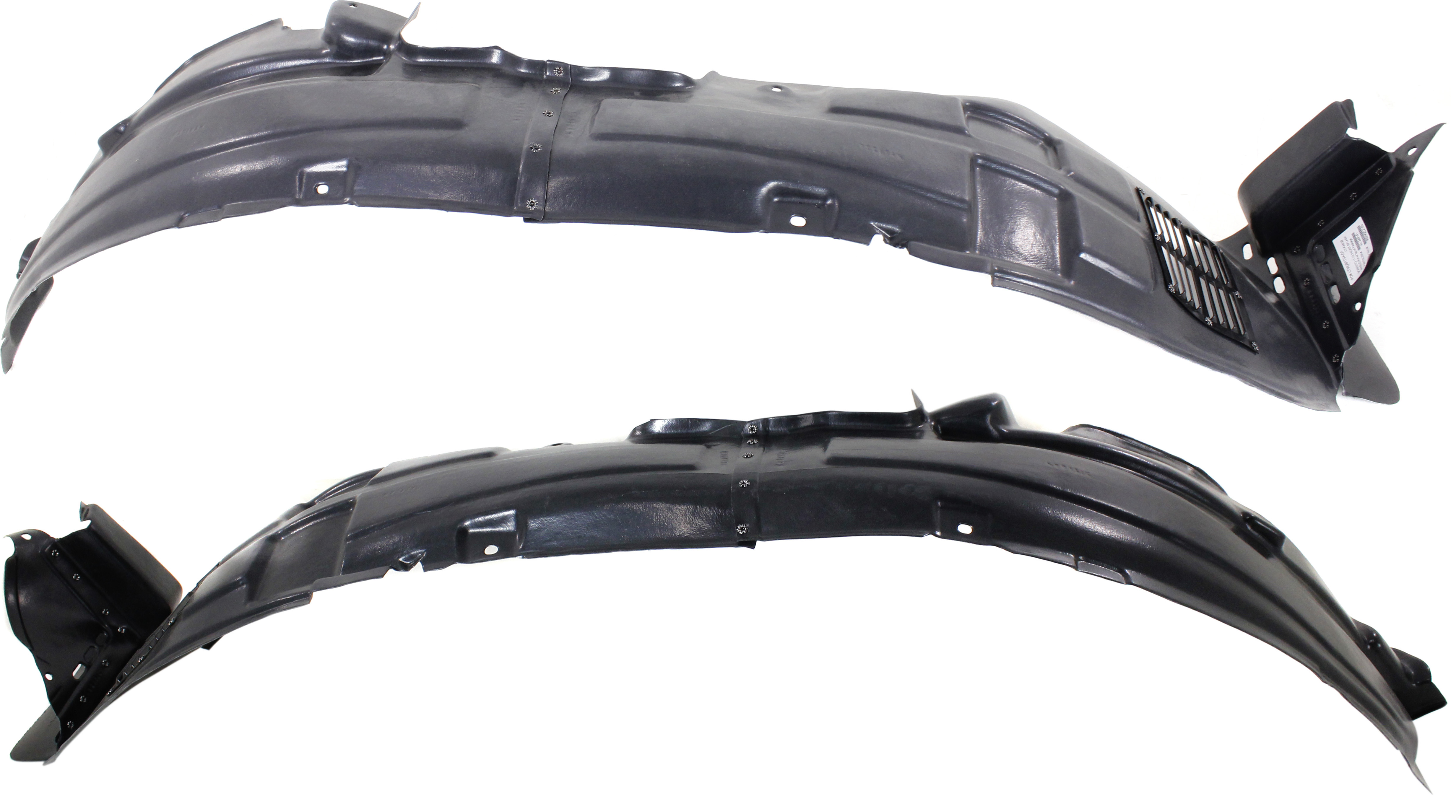 AM SORENTO 11-13 FRONT FENDER LINER RH AND LH Set of 2 SKU SET REPK222155 Partslink KI1248141 KI1249141 OEM 868101U200-868201U200