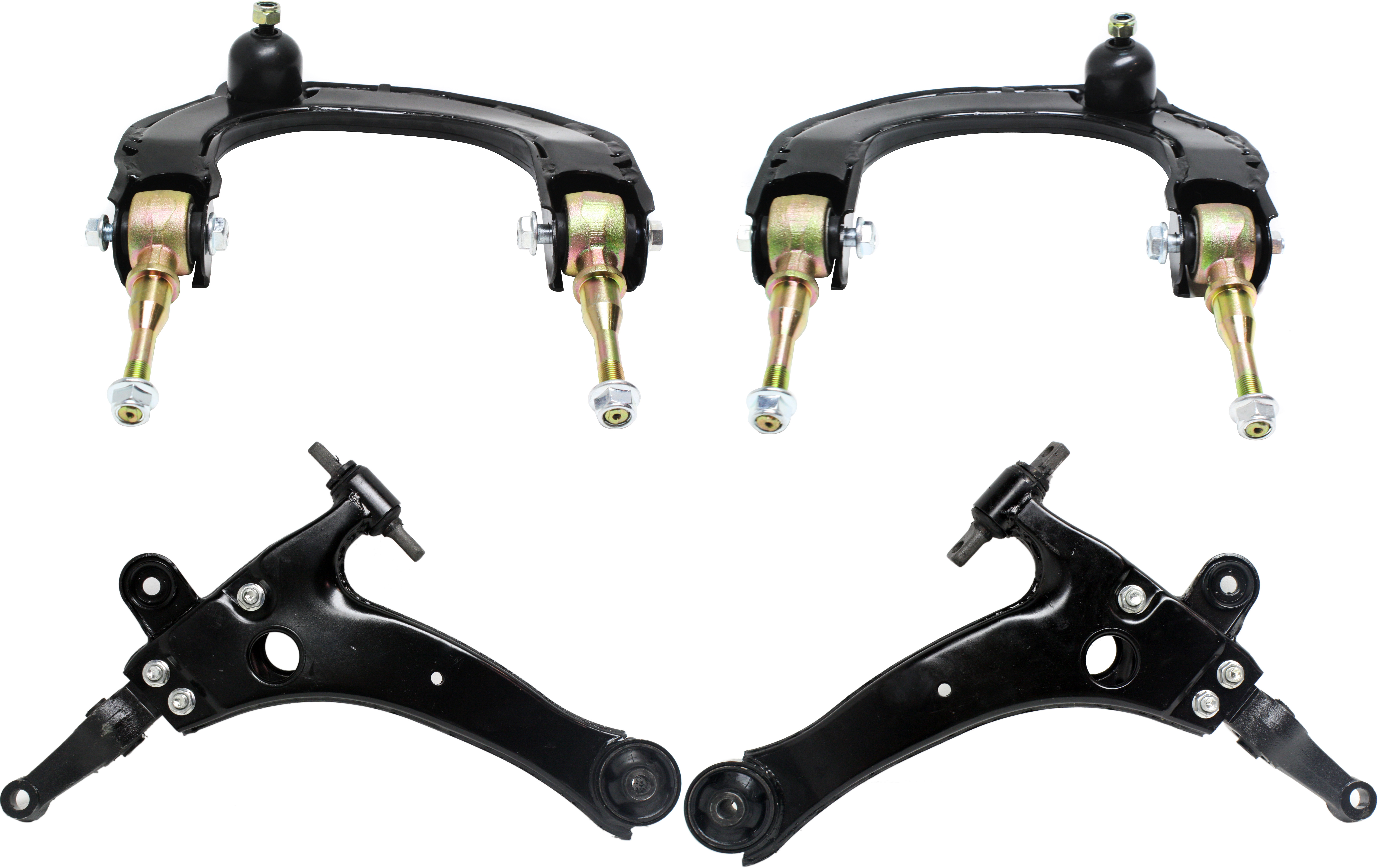 AM OPTIMA 01-06 FRONT CONTROL ARM RH AND LH Upper and Lower Set of 4 SKU SET REPK281509-4 OEM 5441038600-5441038000-54420386