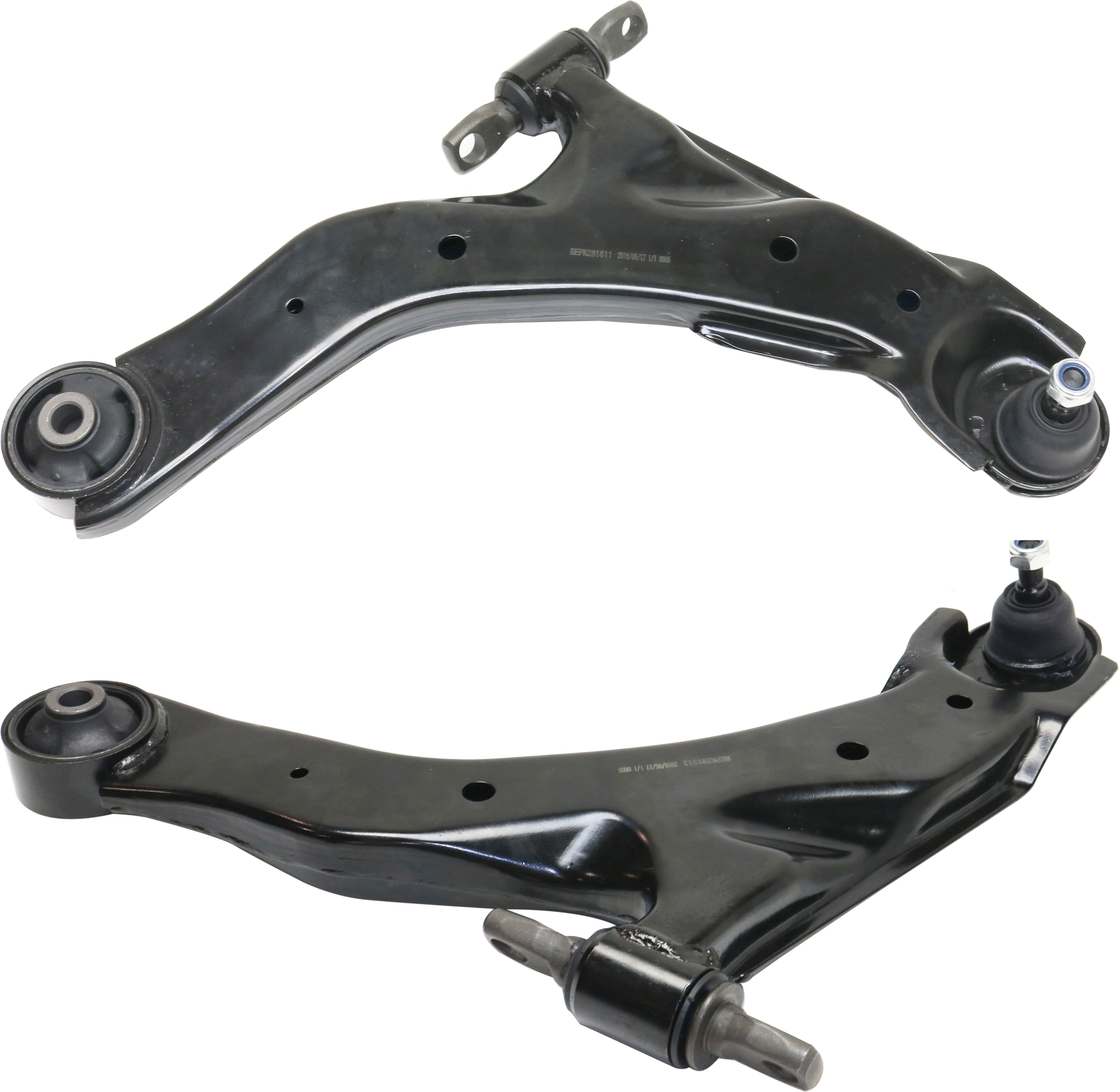 AM SPECTRA 04-09 SPECTRA5-05-09 FRONT CONTROL ARM RH AND LH Lower w ball joint and bushing SKU SET REPK281511 OEM 545002F001-545002F501-545002F0