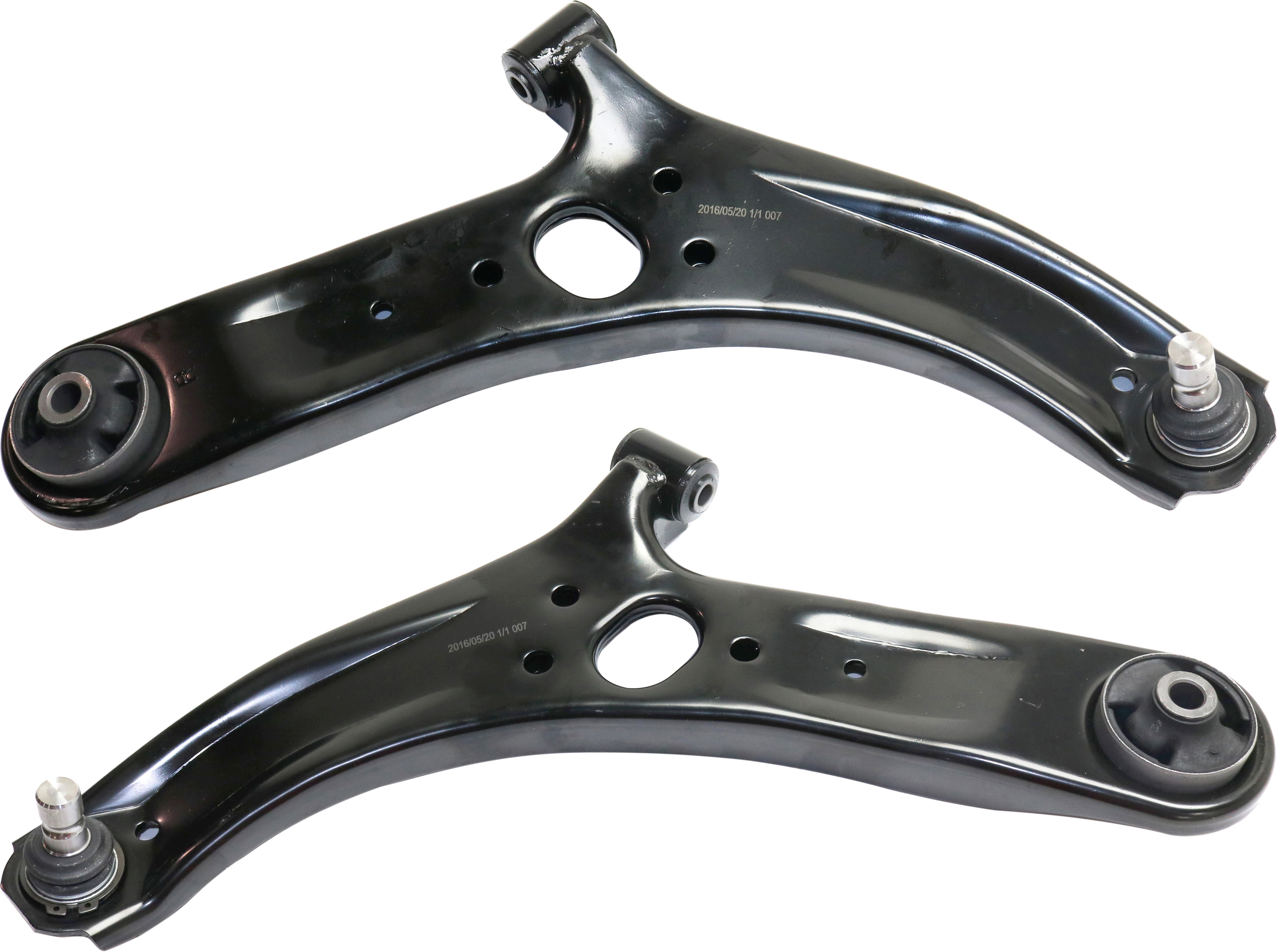 AM RIO 12-17 FRONT CONTROL ARM RH AND LH Lower w Ball Joint SKU SET REPK281515 OEM 545011W000-545001W000
