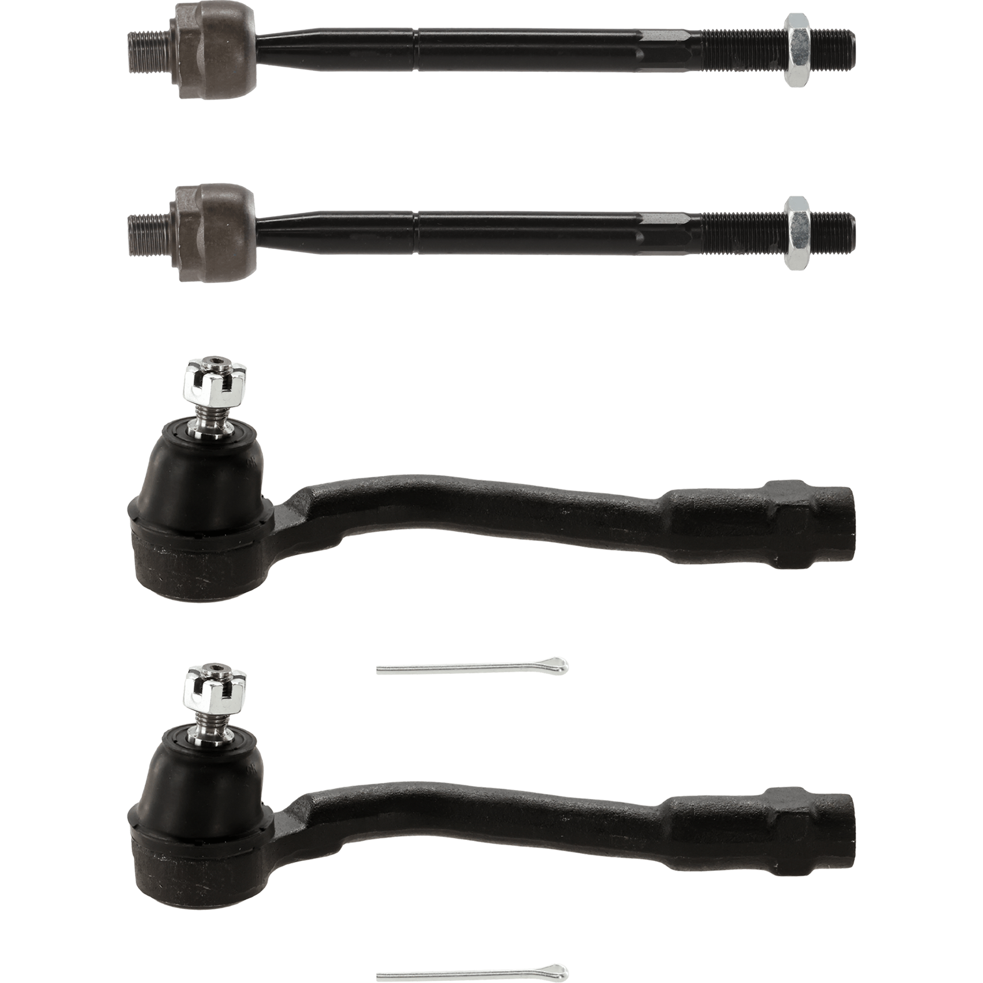 AM SOUL 12-13 FRONT TIE ROD RH AND LH Inner and Outer SKU SET REPK282108-4B OEM 565402K000-568202K000-568202K0