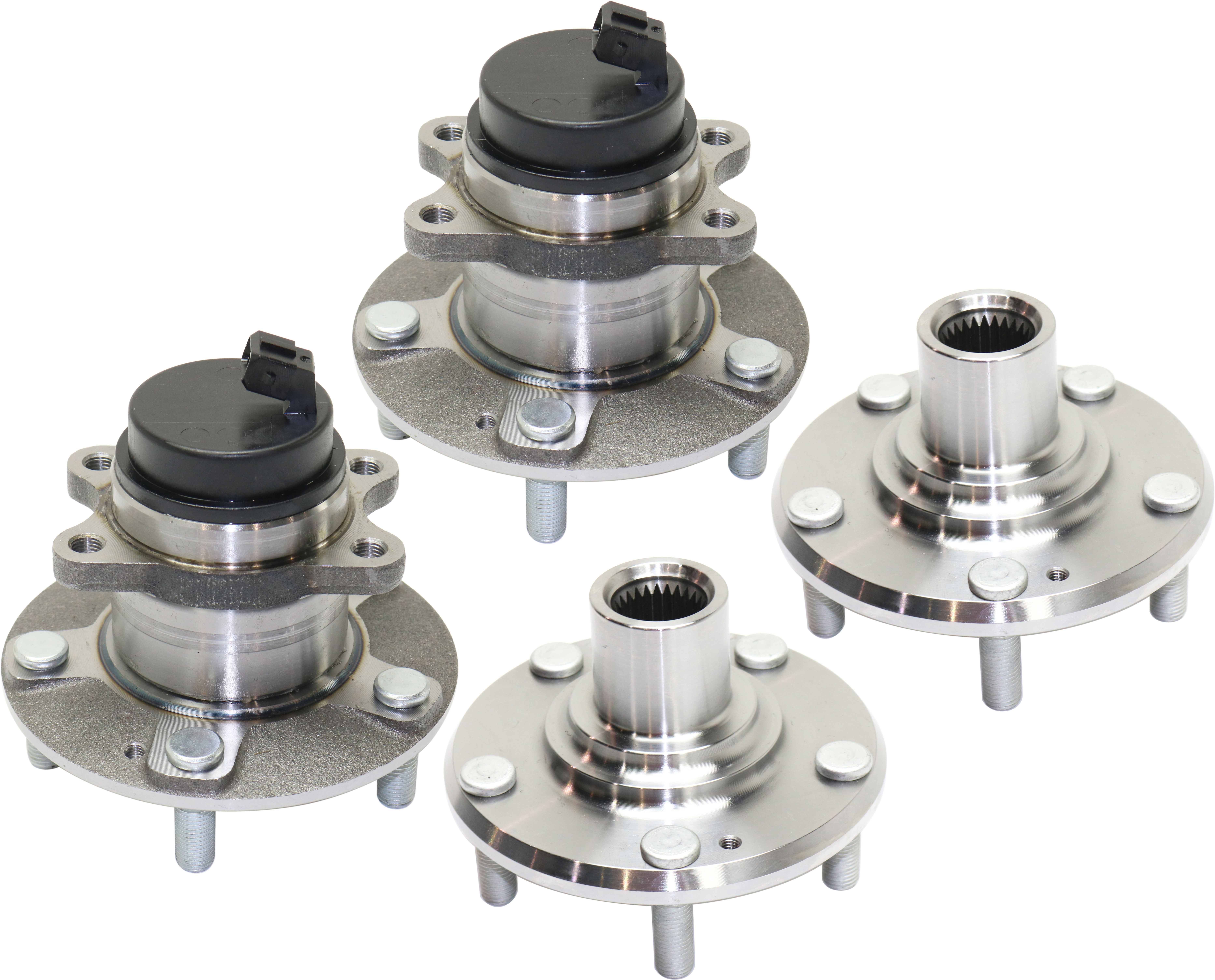AM FORTE FORTE KOUP 10-13 FRONT AND REAR HUB ASSEMBLY RH AND LH 5 Studs 5 x 4.5 in. Bolt Pattern SKU SET REPK283704-4 B OEM 517502H000-527301M000