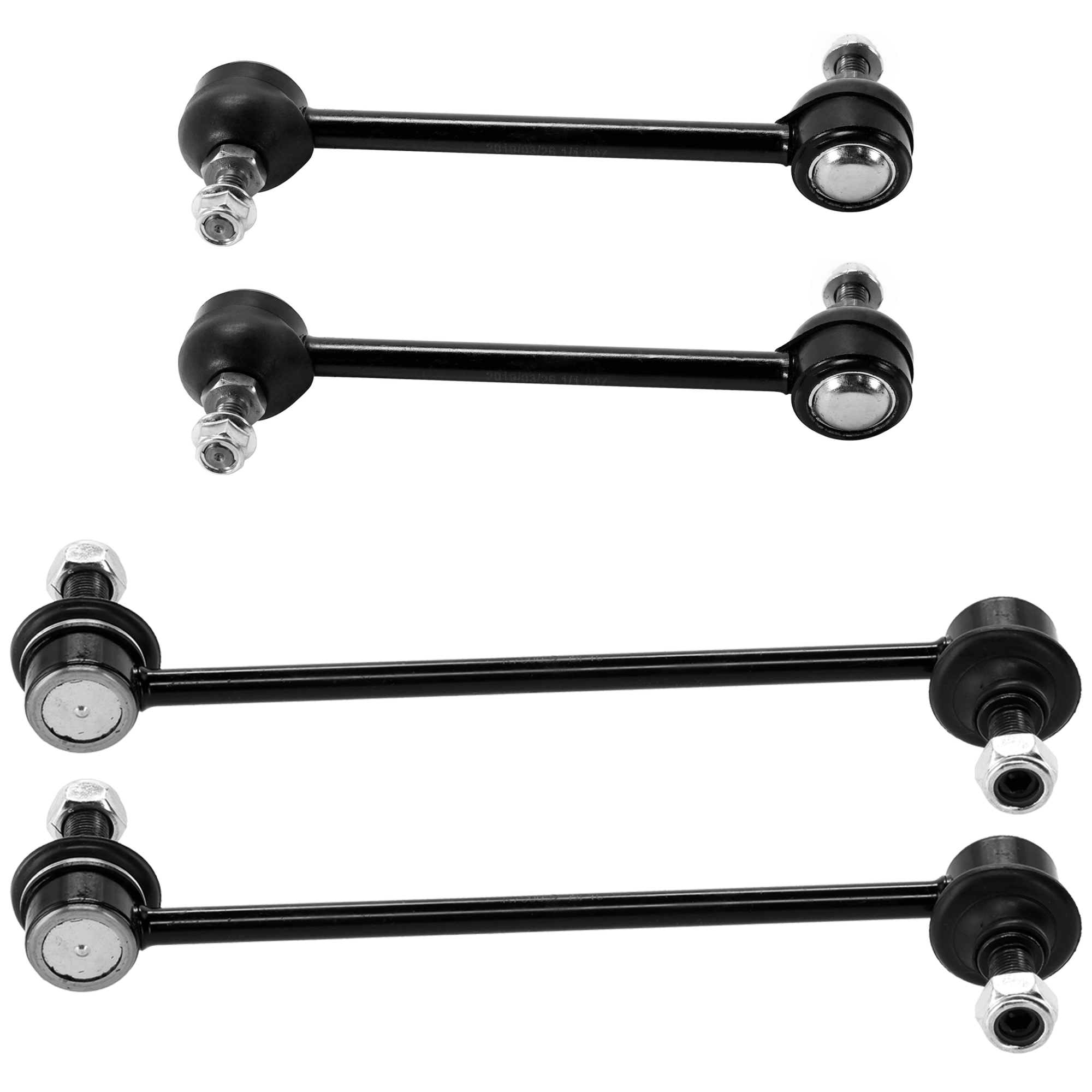 AM OPTIMA MAGENTIS 01-06 FRONT AND REAR SWAY BAR LINK RH AND LH SKU SET REPK286801 B OEM 18365-2651612-5451403-10311719