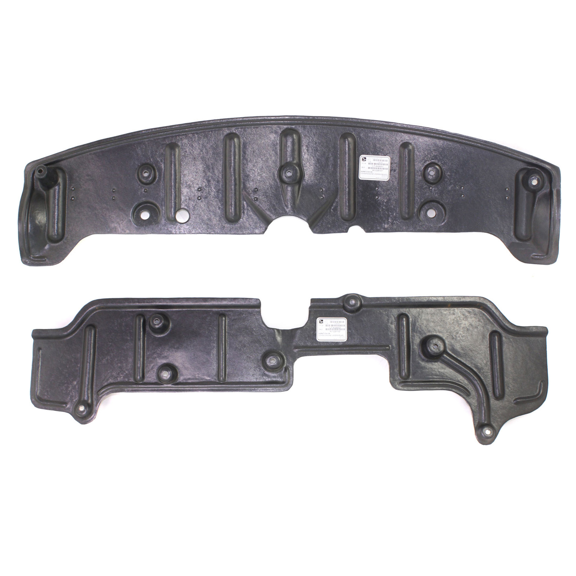 AM AMANTI 04-06 ENGINE SPLASH SHIELD Under Cover Front and Rear SKU SET REPK310102-2 Partslink KI1228101 KI1228102 OEM 291003F000-291103F100