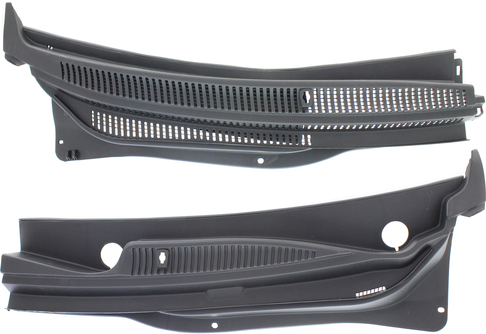 AM RIO RIO5-06-11 COWL GRILLE RH AND LH Hatchback Sedan SKU SET REPK400301 Partslink KI1271101 KI1271100 OEM 861601G000-861501G000