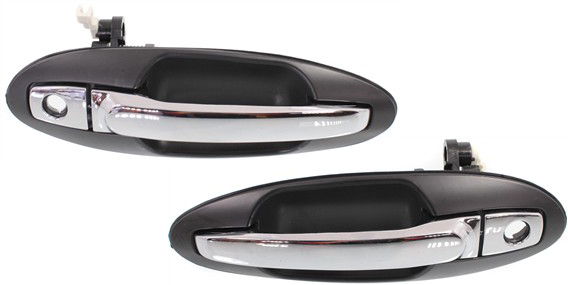 AM OPTIMA MAGENTIS 01-06 SONATA 02-05 FRONT EXTERIOR DOOR HANDLE RH AND LH Primered Bzl Chr Lvr Old Style SKU SET REPK462121 Partslink KI1311111 KI1310111 OEM 826603C021-826603C021XX 826503