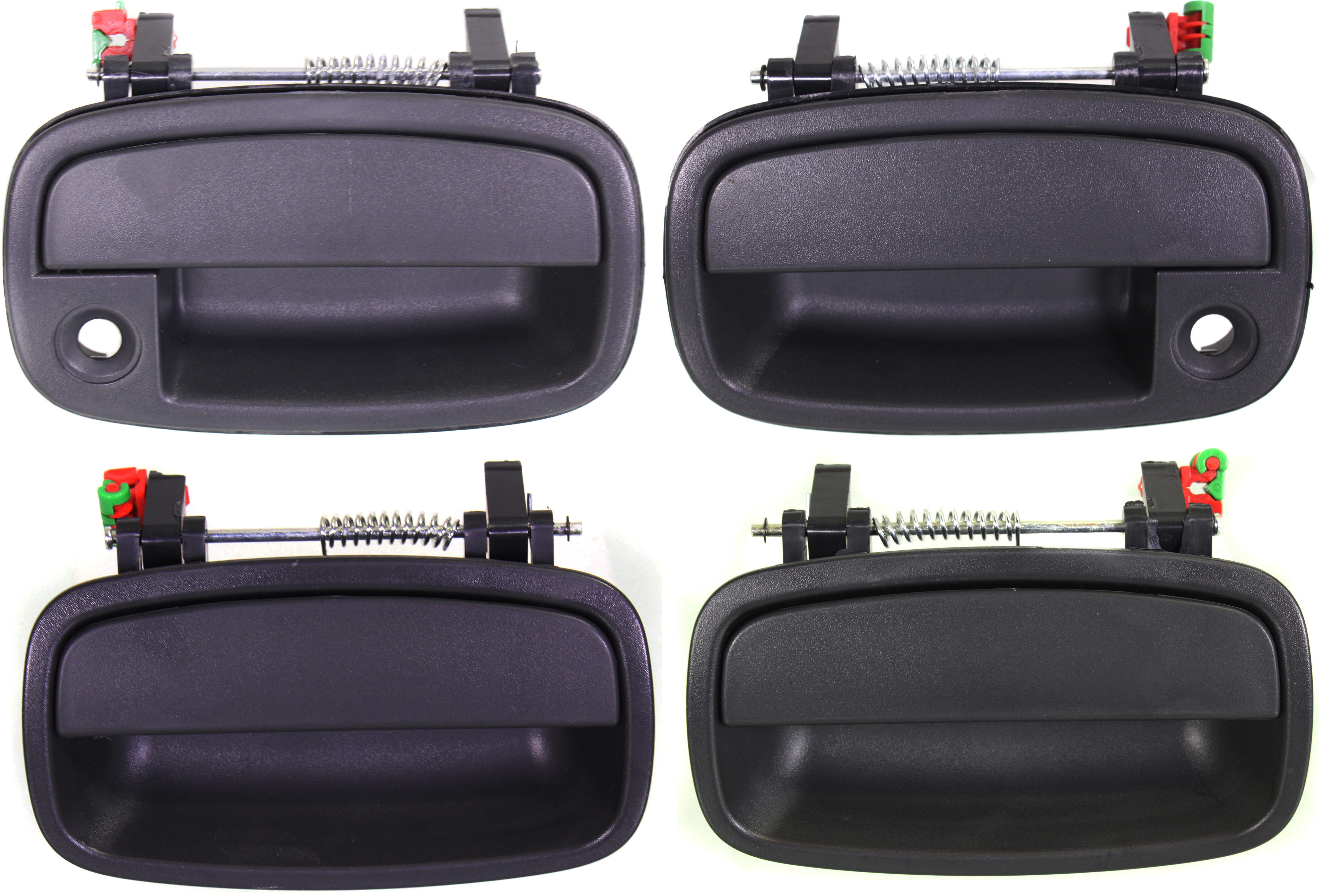 AM SPORTAGE 95-02 EXTERIOR FRONT AND REAR DOOR HANDLE RH AND LH Textured Black SKU SET REPK462137-4 Partslink KI1311116 KI1310116 KI1521118 KI1520118 OEM 0K02658410-0K02659410-0K026724
