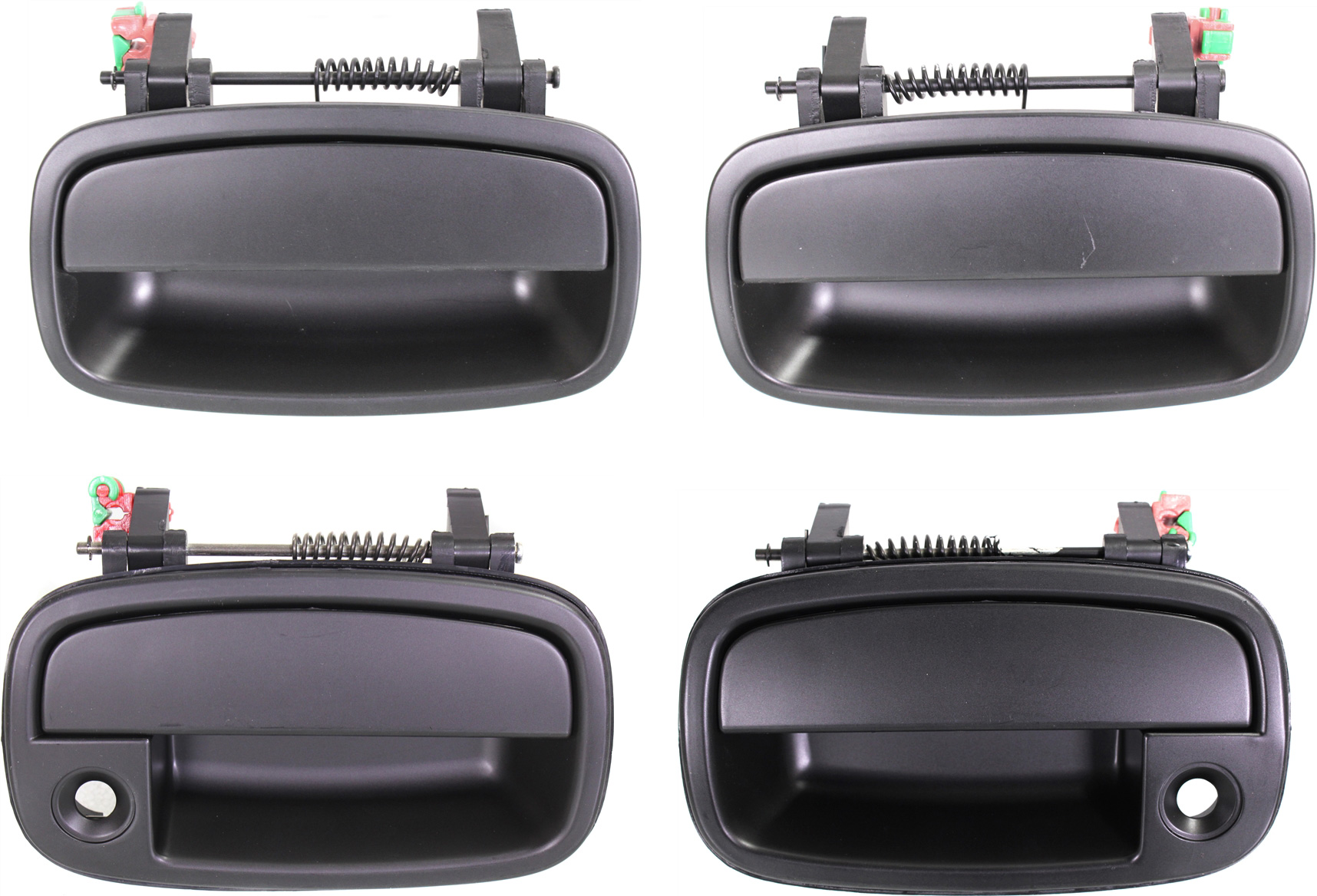 AM SPORTAGE 95-02 FRONT AND REAR DOOR HANDLE RH and LH Set of 4 Outside Primed SKU SET REPK462143-4 Partslink KI1311114 KI1310114 KI1521115 KI1520115 OEM 0K08A58410XX 0K08A59410XX 0K08