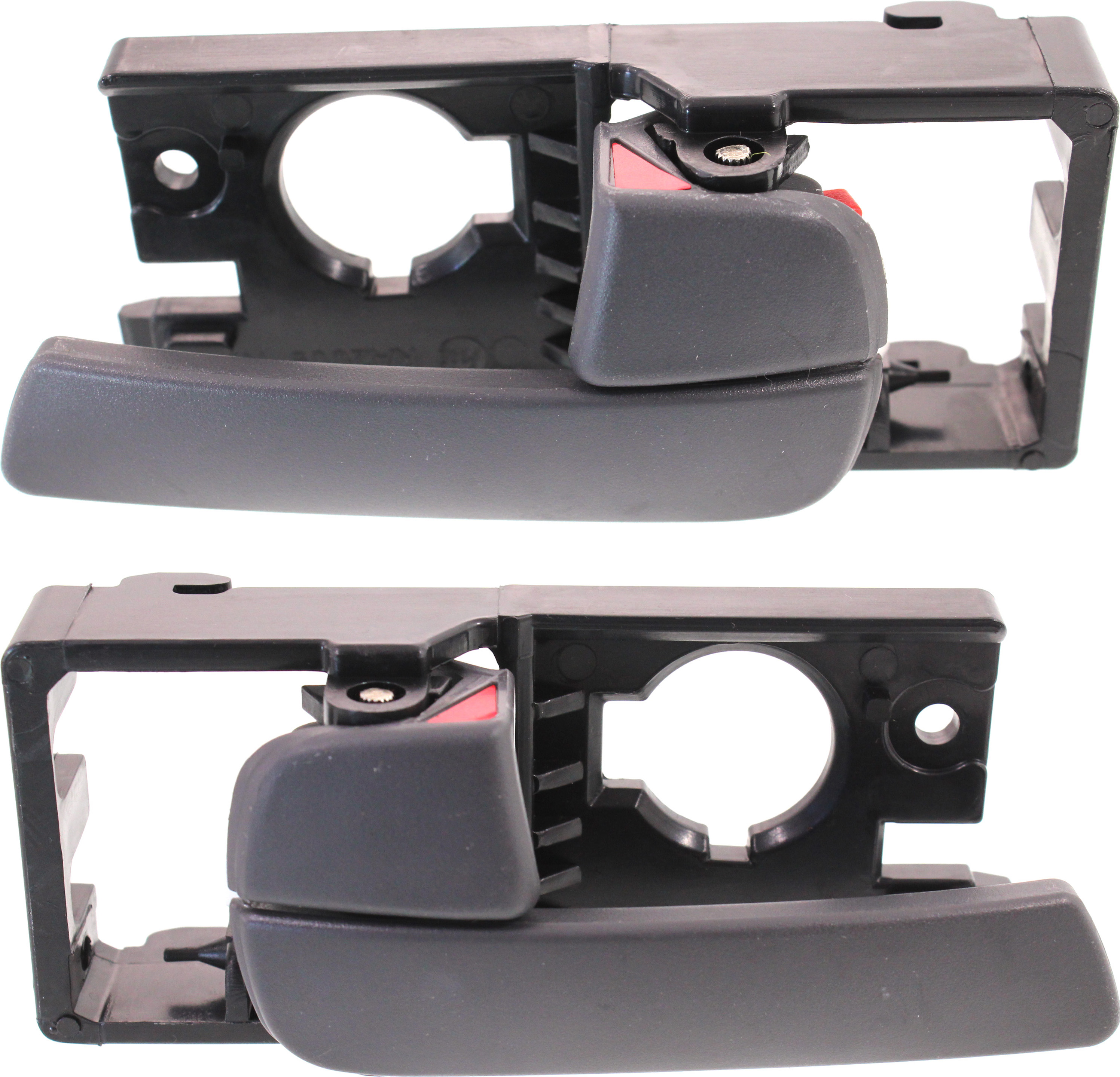 AM RIO 06-11 RIO5-06-11 FRONT DOOR HANDLE RH AND LH Inside Gray Hatchback Sedan SKU SET REPK462191 Partslink KI1353103 KI1352103 OEM 826201G000XI 826101G000XI