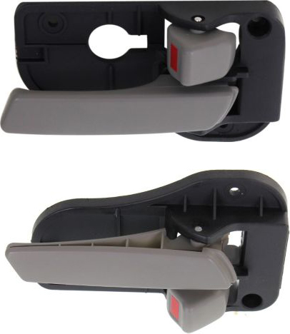AM RONDO 07-12 FRONT DOOR HANDLE RH and LH Inside Gray w o Chrome =REAR SKU SET REPK462303 Partslink KI1353114 KI1352114 OEM 826201D000S8-826101D000S8