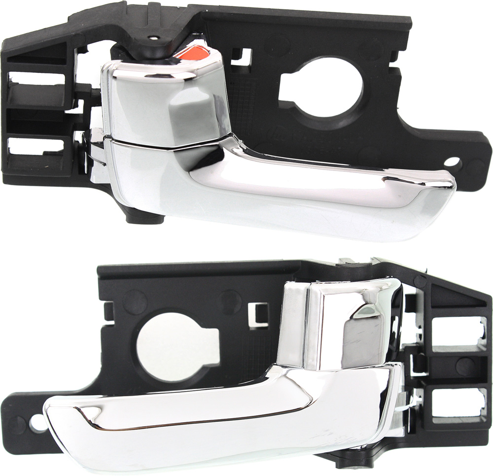 AM SPORTAGE 05-10 FRONT DOOR HANDLE RH and LH Inside Chrome Plastic =REAR SKU SET REPK462329 OEM 826201F010-826101F010