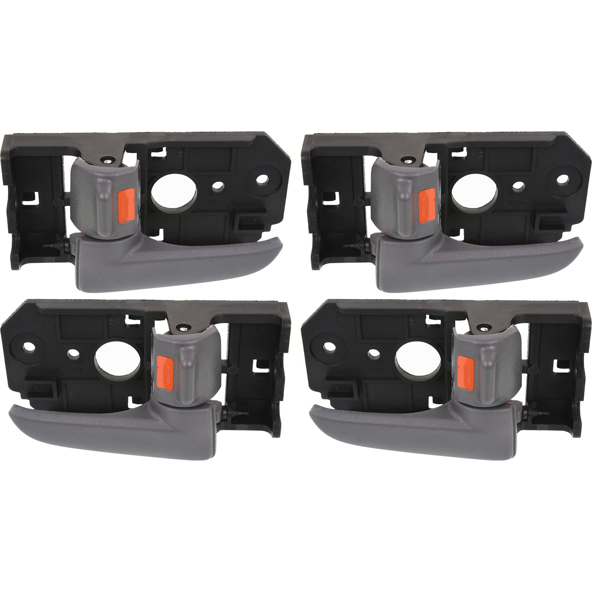 AM SPECTRA 04-09 FRONT AND REAR DOOR HANDLE RH AND LH Gray Plastic SKU SET REPK462343-4 Partslink KI1353117 KI1352117 OEM 826202F000GW 826102F000GW