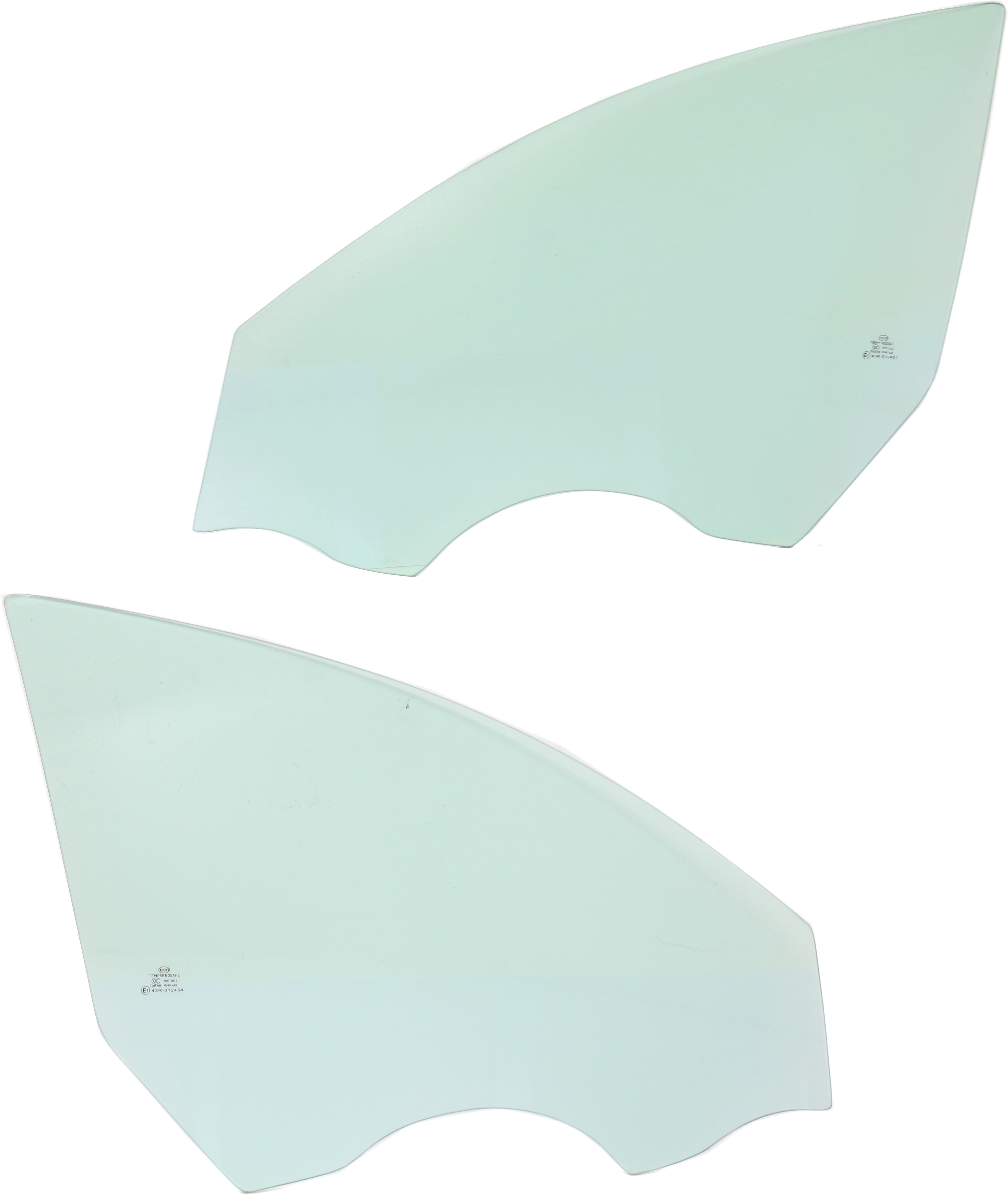 AM OPTIMA 11-15 FRONT DOOR GLASS RH AND LH Green Tint w o Acoustic Interlayer Includes 11-13 Hybrid Models SKU SET REPK480103 OEM 824212T010 FD24942GTNN 824112T
