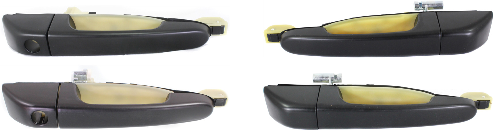 AM SEDONA 06-12 ENTOURAGE 07-08 FRONT AND REAR DOOR HANDLE RH and LH Set of 4 Outside Primed SKU SET REPK491369-4 Partslink HY1311121 HY1310121 HY1521115 KI1521114 HY1520115 KI1520114 OEM 826604D000-826504D000-836604D0