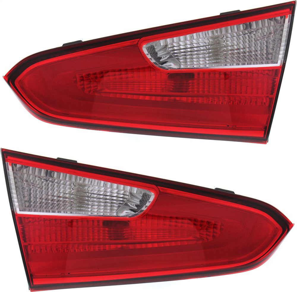 AM FORTE 14-16 TAIL LAMP RH AND LH Inner Assembly Halogen SKU SET REPK730147 Partslink KI2803103 KI2802103 OEM 92404A7000-92403A7000