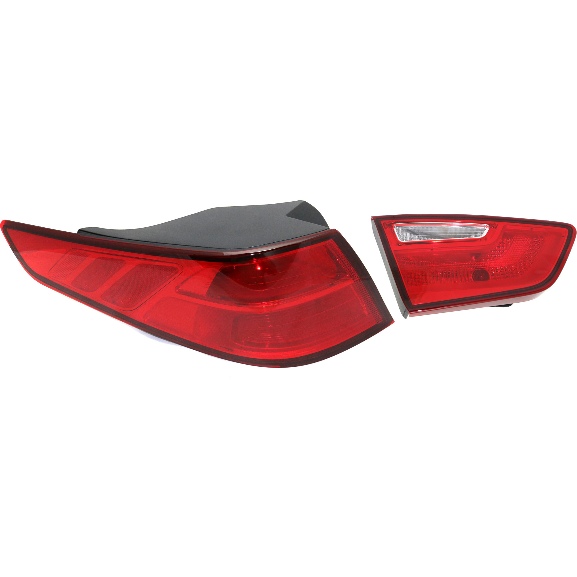 AM OPTIMA 14-15 TAIL LAMP LH Inner and Outer Assembly Halogen Exc. Hybrid Models USA Built Vehicle SKU SET REPK730164