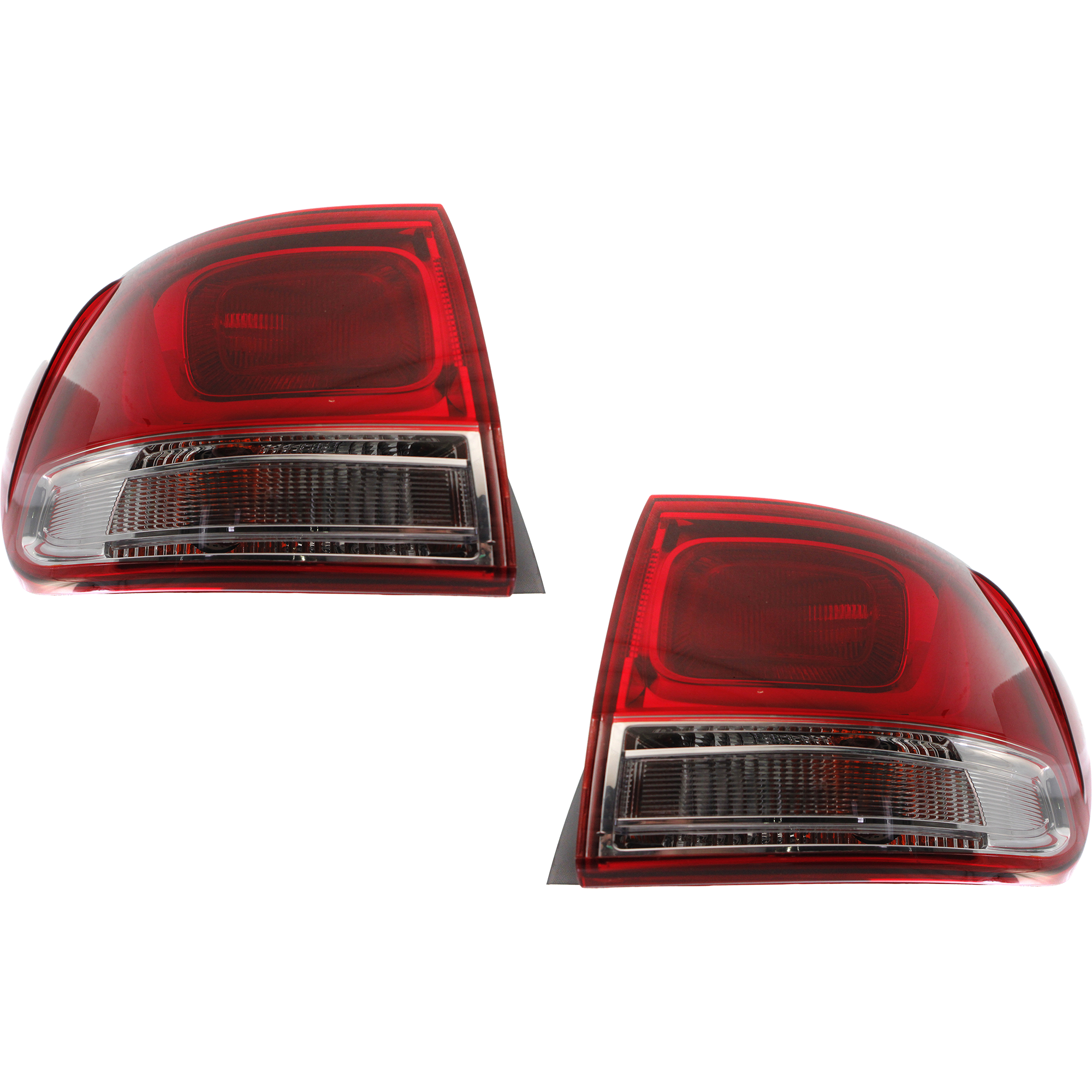AM SORENTO 16-18 TAIL LAMP RH AND LH Outer Assembly Halogen L LX EX Models SKU SET REPK730167 Partslink KI2805119 KI2804119 OEM 92402C6000-92401C6000