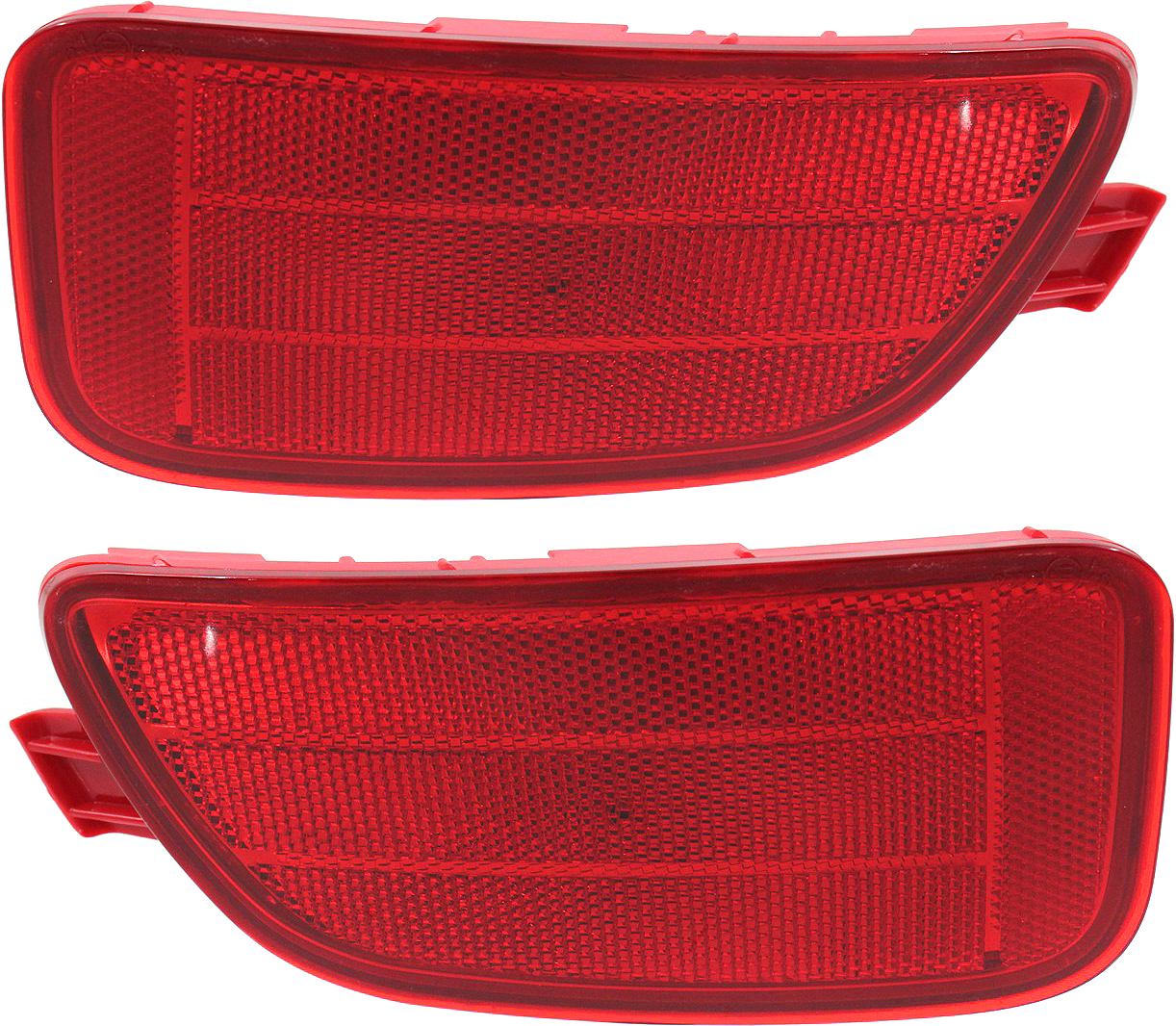 AM SOUL 12-13 REAR BUMPER REFLECTOR RH AND LH Set of 2 SKU SET REPK731907 Partslink KI2831100 KI2830100 OEM 924522K500-924512K500