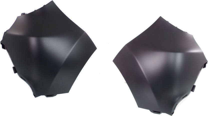 AM SOUL 14-16 REAR BUMPER END RH AND LH Primed SKU SET REPK761107P Partslink KI1116100 KI1117100 OEM 86681B2000-86682B2000