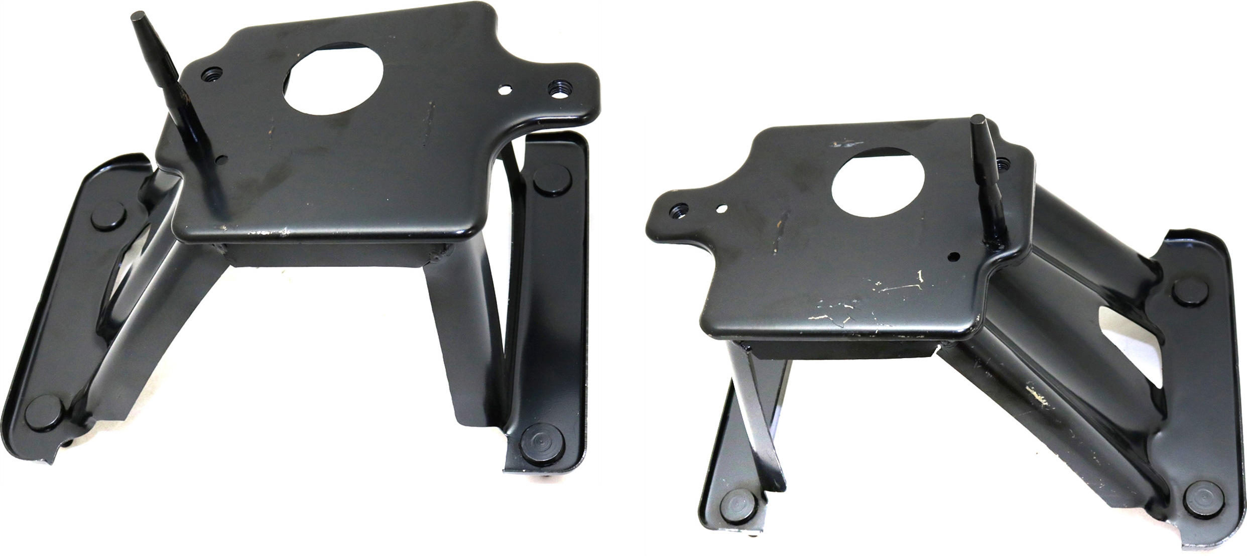 AM SOUL 14-16 REAR BUMPER BRACKET RH AND LH Support Steel SKU SET REPK762707 Partslink KI1166101 KI1167101 OEM 86641B2010-86642B2010