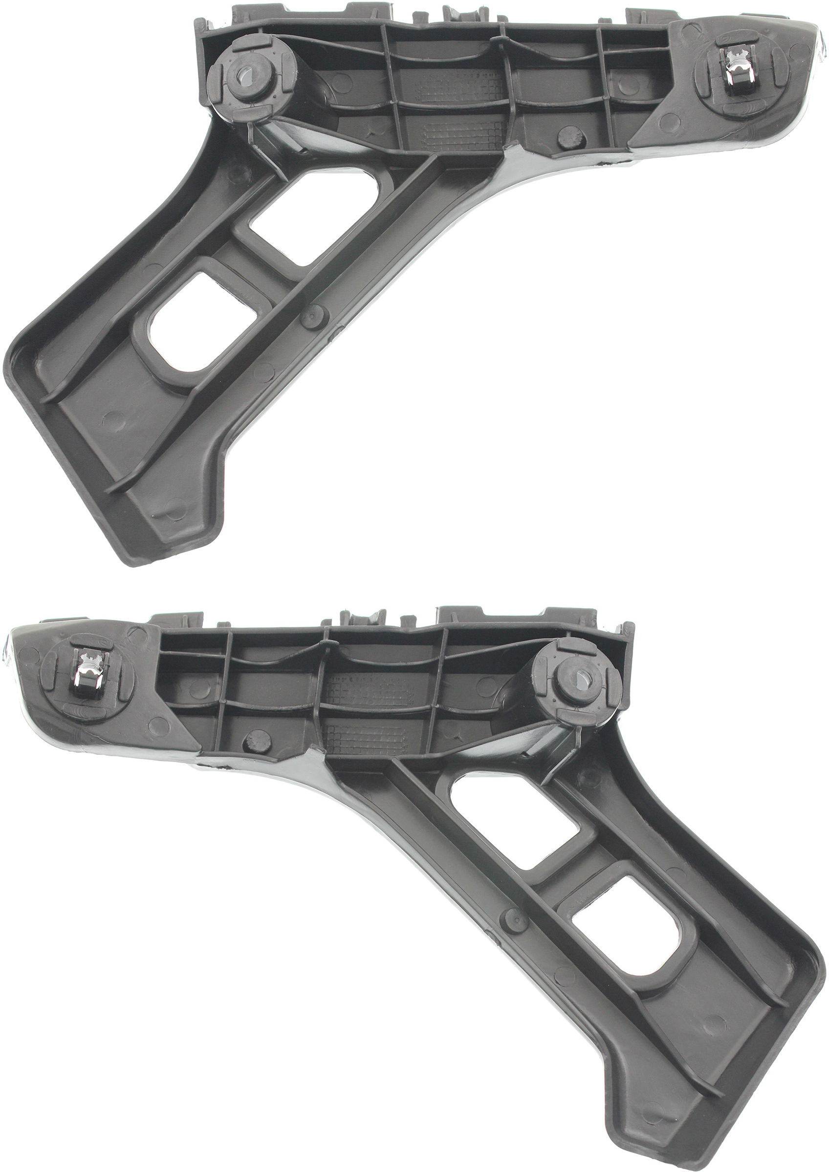 AM CT200h 11-16 FRONT BUMPER BRACKET RH AND LH Bumper Side Support SKU SET REPL013119 Partslink LX1043106 LX1042106 OEM 5211576011-5211676011