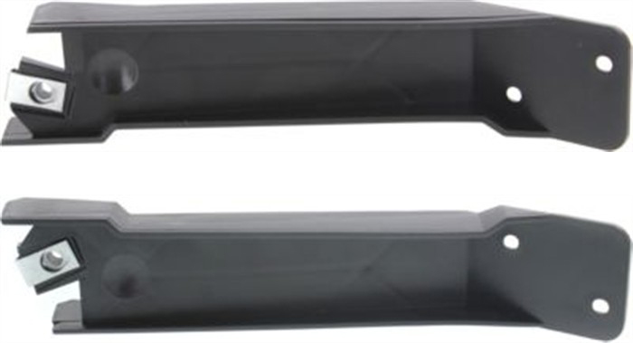 AM F 150-06-08 MARK LT 06-08 FRONT BUMPER BRACKET RH AND LH Cover Support Plastic From 8-9-05 SKU SET REPL013129 Partslink FO1043132 FO1042132 OEM 4L3Z17C972AA 4L3Z17C973AA
