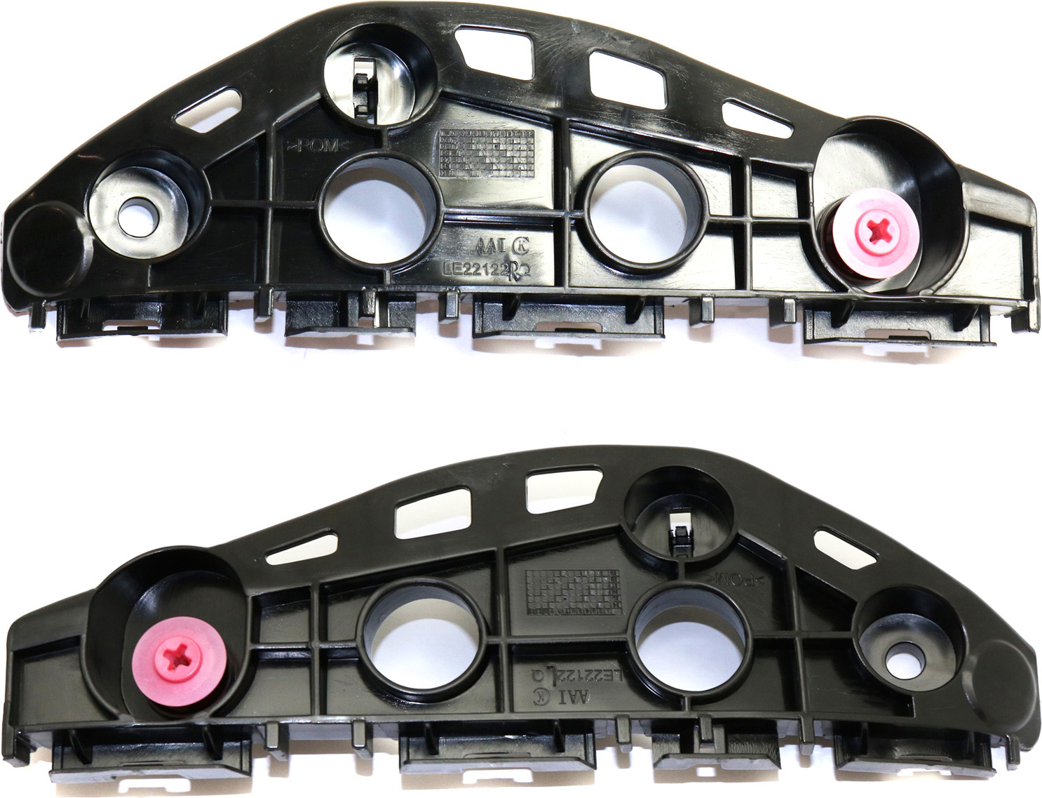 AM RX350 RX450h 13-15 FRONT BUMPER RETAINER RH AND LH Side Cover CAPA SKU SET REPL014913Q Partslink LX1033111C LX1032111C OEM 52535-0E040-52536-0E020