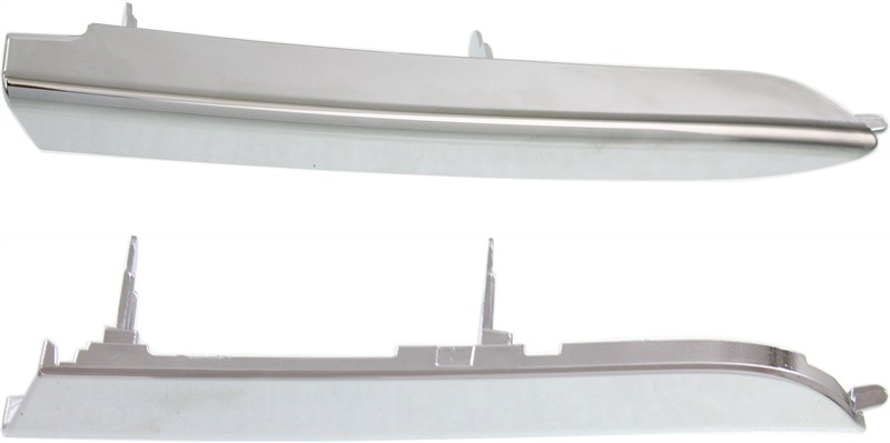 AM RX350 RX450H 13-15 FRONT BUMPER MOLDING RH AND LH Chrome w F Sport Pkg RX350 Japan Built Vehicle SKU SET REPL015505 Partslink LX1047101 LX1046101 OEM 531250E060-5312648100
