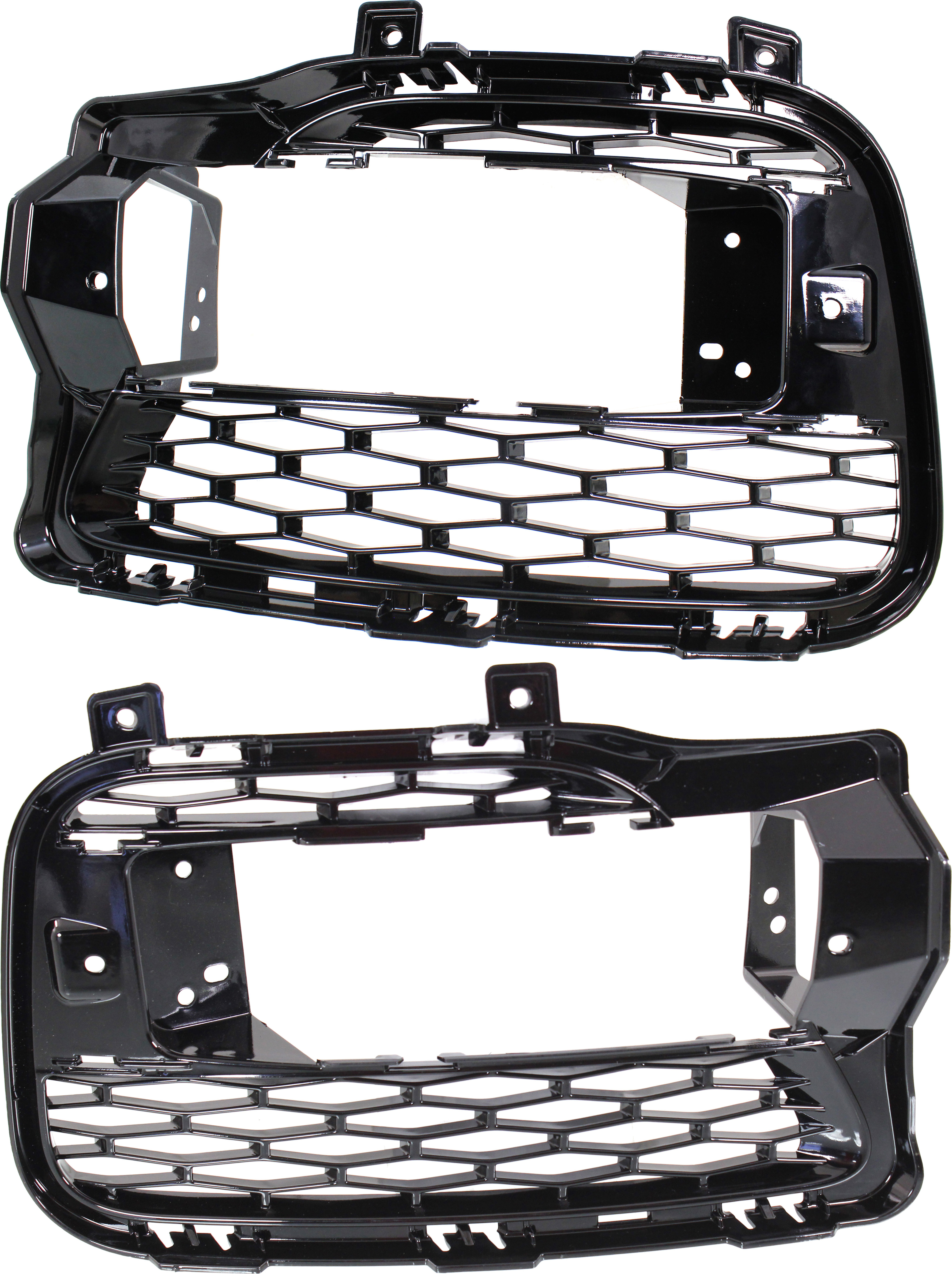 AM RANGE ROVER SPORT 14-17 FRONT FOG LAMP COVER RH AND LH Primed SKU SET REPL015509 Partslink RO1039102 RO1038102 OEM LR045033 LR045034