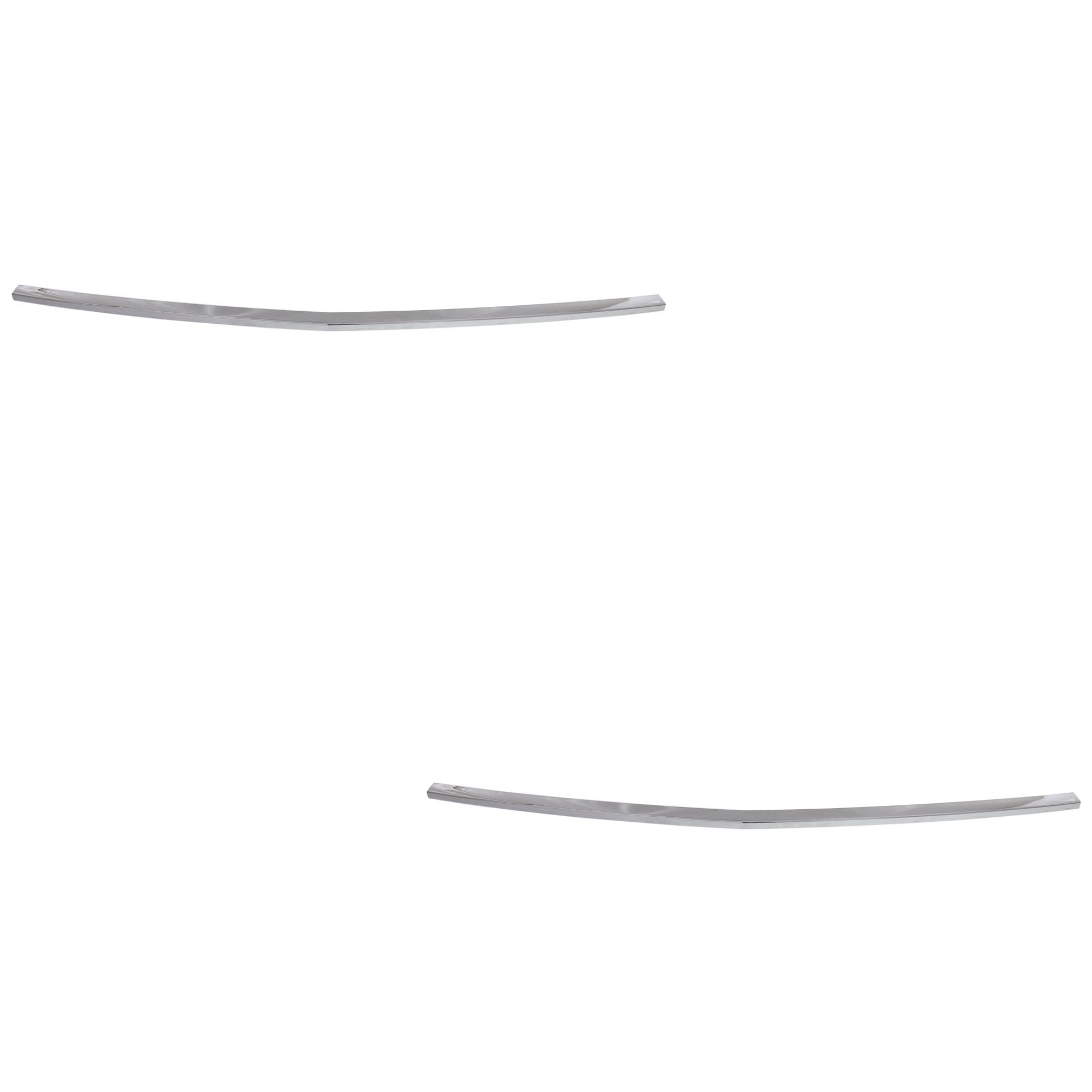 AM MKZ 10-12 FRONT BUMPER MOLDING RH AND LH Chrome SKU SET REPL015909-2