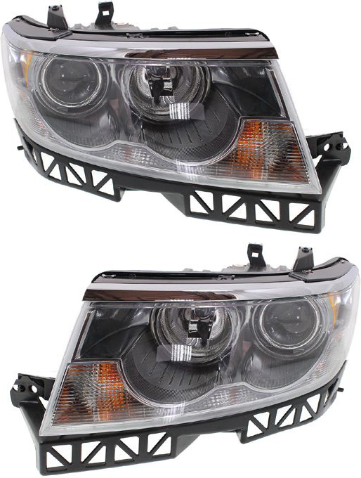 AM ZEPHYR 06-06 MKZ 07-09 HEAD LAMP RH AND LH Assembly Halogen SKU SET REPL100101 Partslink FO2502234 FO2503234 OEM 6H6Z13008DC 6H6Z13008AC
