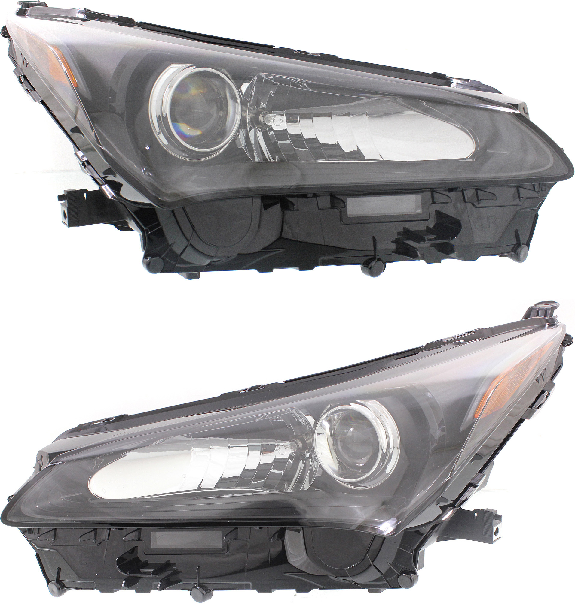 AM NX200T NX300H 15-17 HEAD LAMP RH AND LH Assembly Standard Type NX200T w o F Sport Package SKU SET REPL100173 OEM 8114078030 PFM 8107078030 PFM
