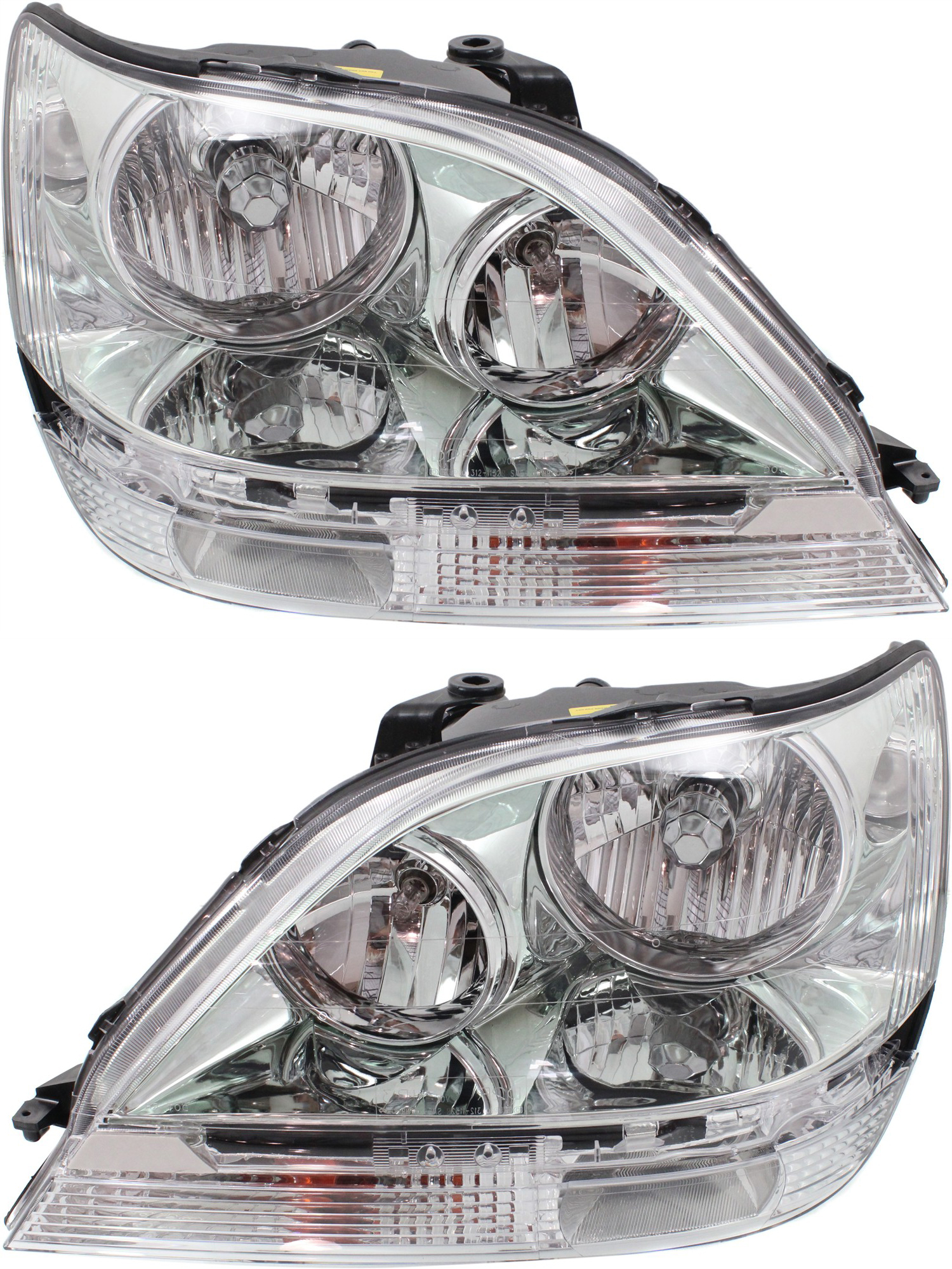 AM RX300-99-03 HEAD LAMP RH AND LH Assembly HID Xenon with HID Kit SKU SET REPL100337 Partslink LX2503116 LX2502116 OEM 8111048130-8115048130