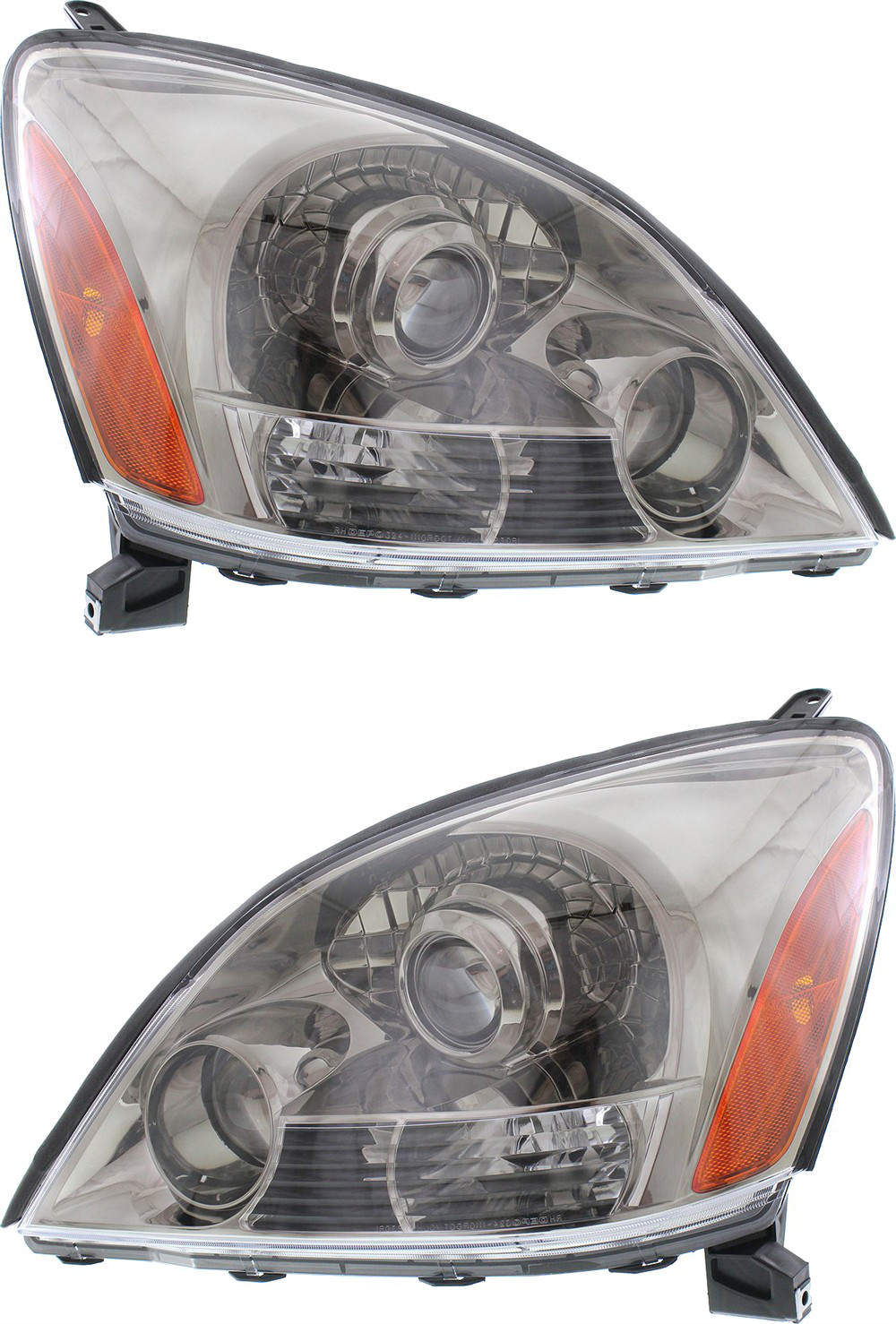 AM GX470-03-09 HEAD LAMP RH AND LH Lens and Housing w Sport Package SKU SET REPL100381 Partslink LX2519108 LX2518108 OEM 8113060A60-8117060A50