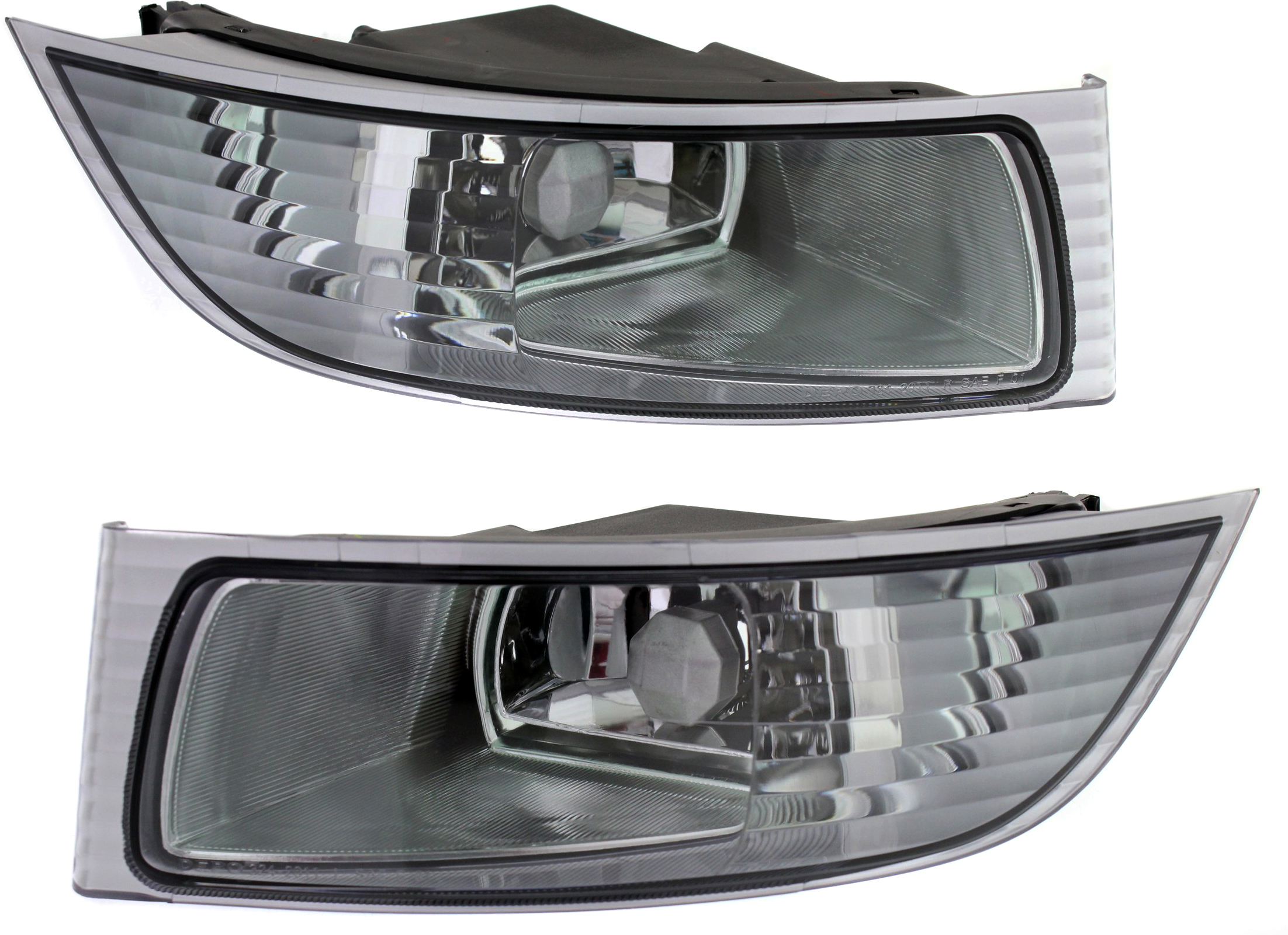 AM GX470-03-09 FRONT FOG LAMP RH AND LH Lens and Housing Halogen w o Sport Package SKU SET REPL107519 Partslink LX2593105 LX2592105 OEM 8121160160-8122160080